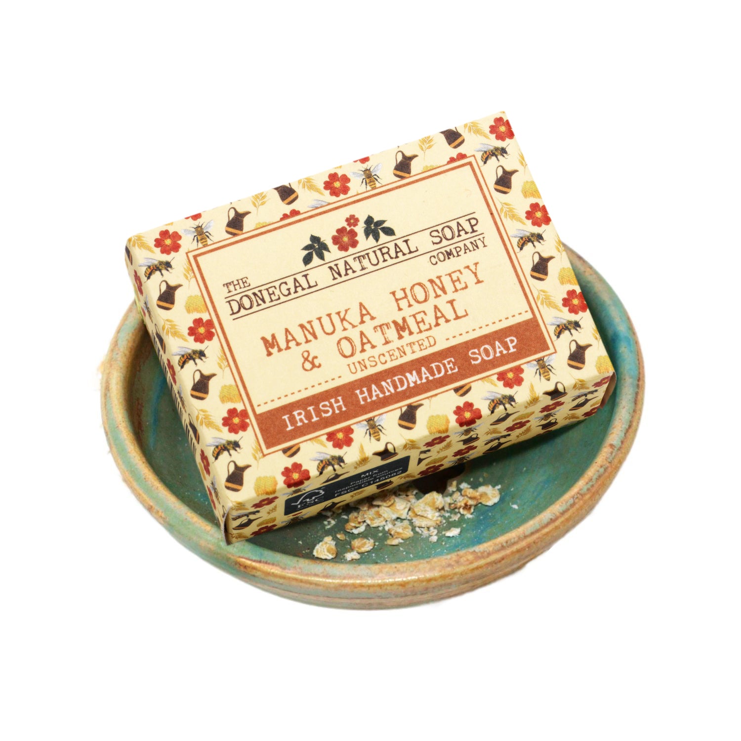 Manuka Honey and Oatmeal Natural Soap