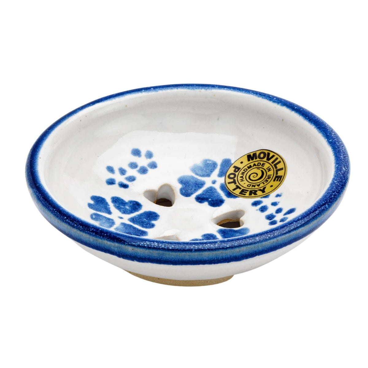 Moville Pottery Soap Dish | Meadow Cranesbill