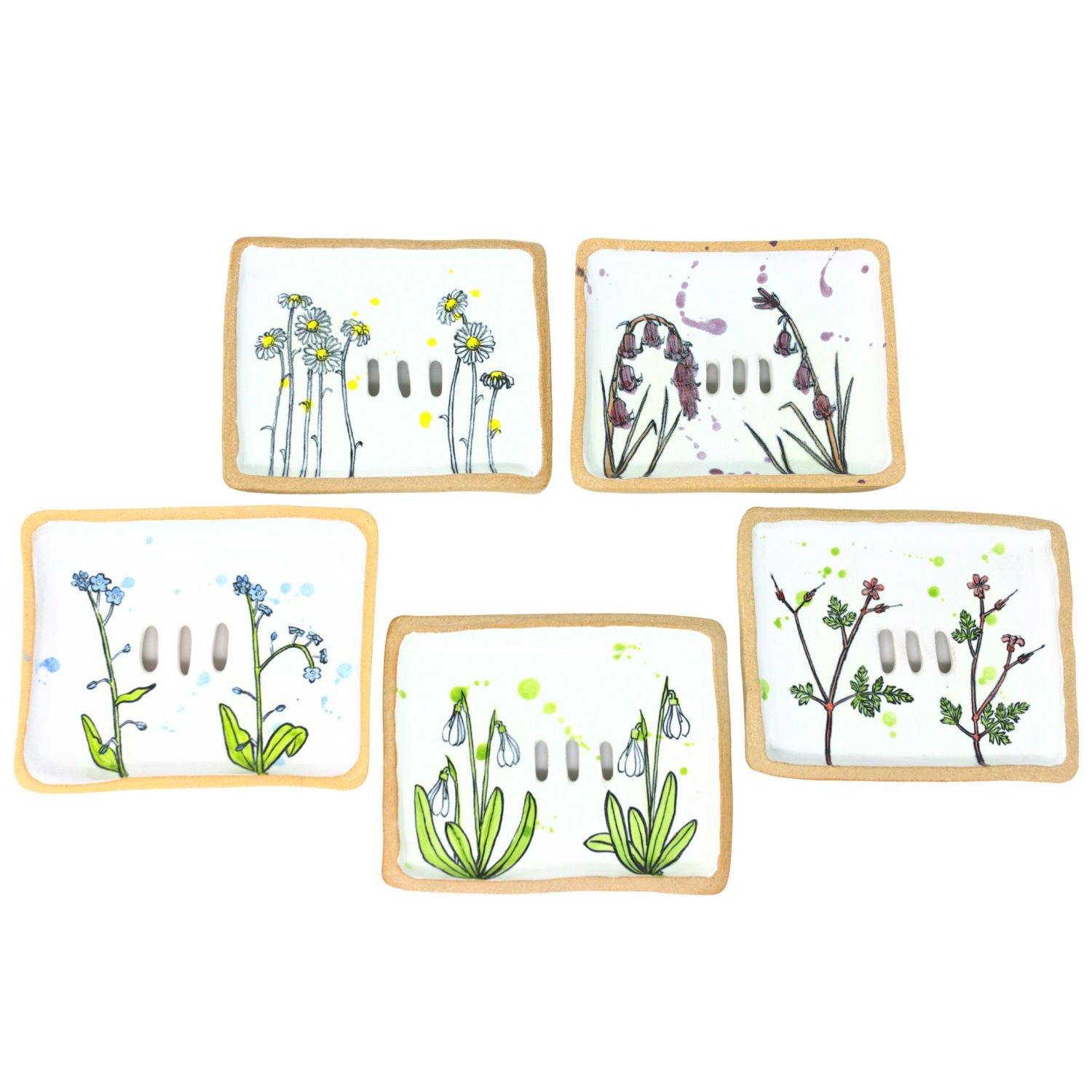 Snowdrop Soap Dish