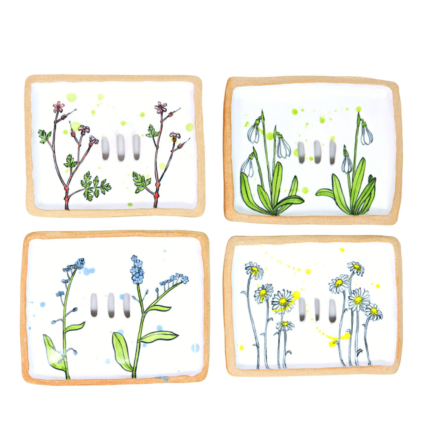 Snowdrop Soap Dish