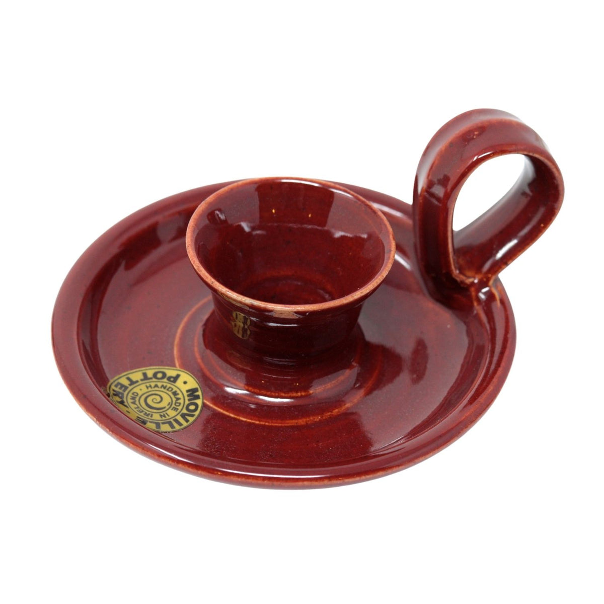 Candlestick Holder | Burgundy