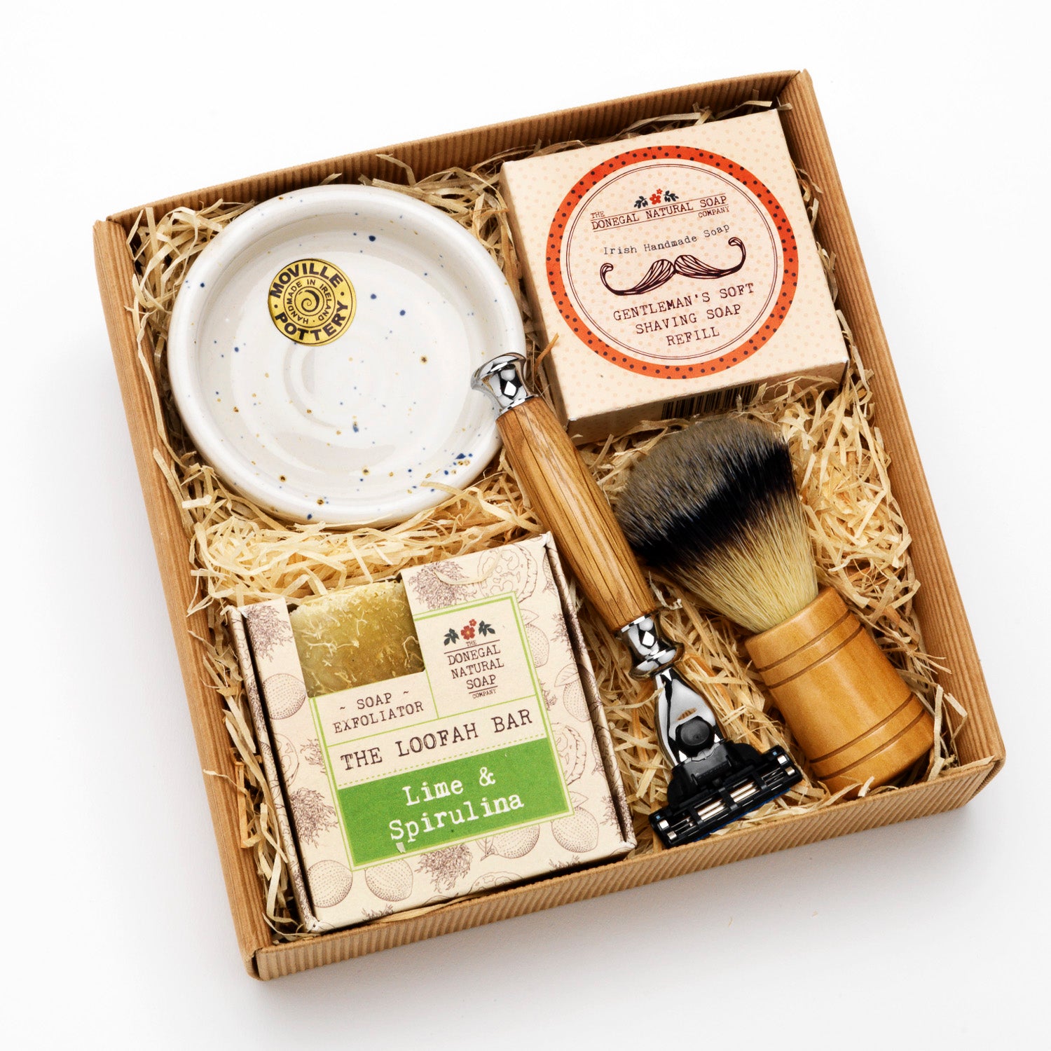 An Fear Dathúil Set: Natural Shaving Skincare Set