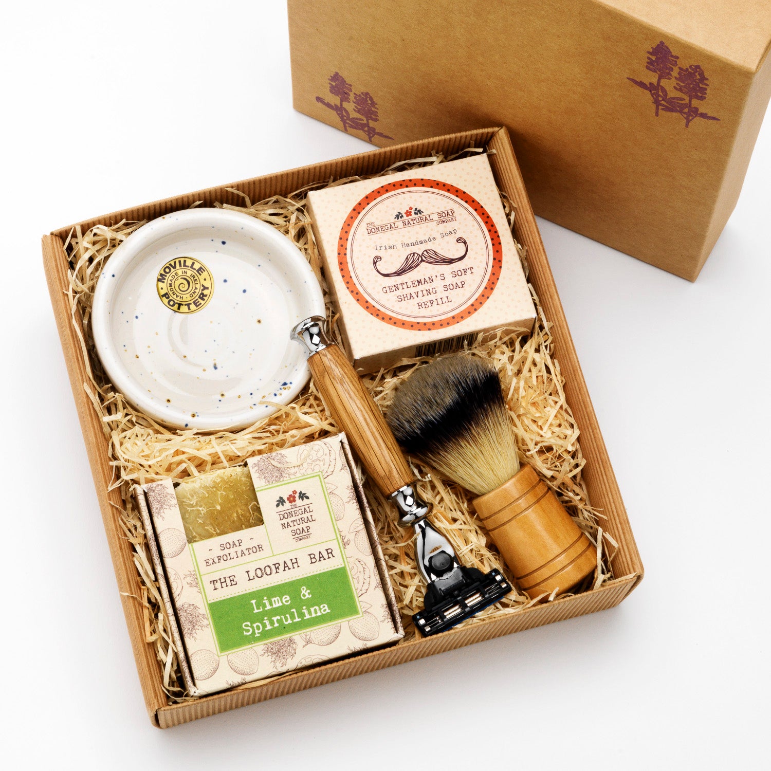 An Fear Dathúil Set: Natural Shaving Skincare Set