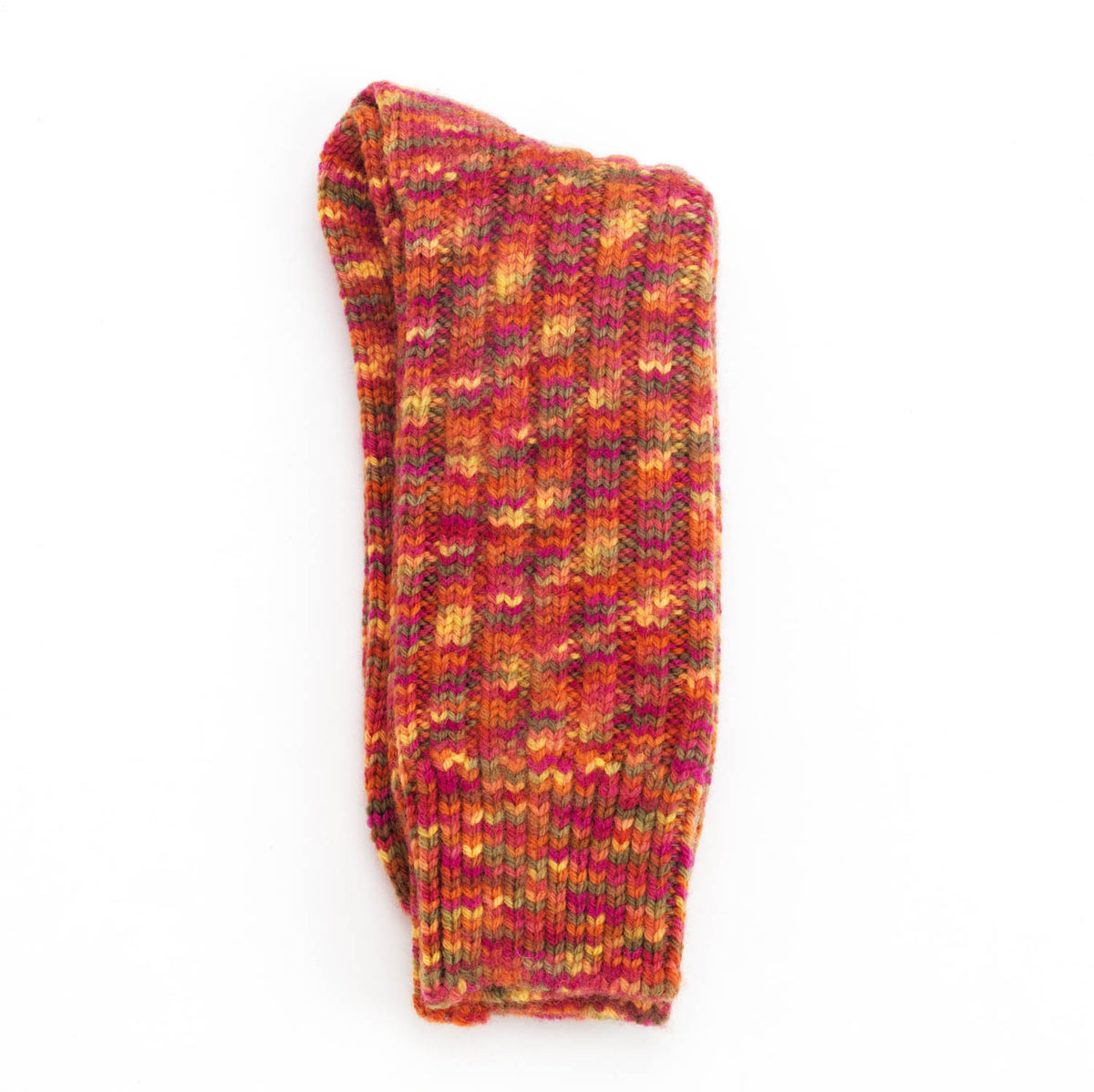 Donegal Socks | Orange Splash