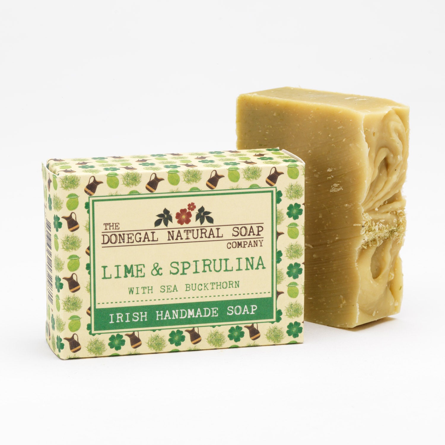 Lime & Spirulina Natural Soap
