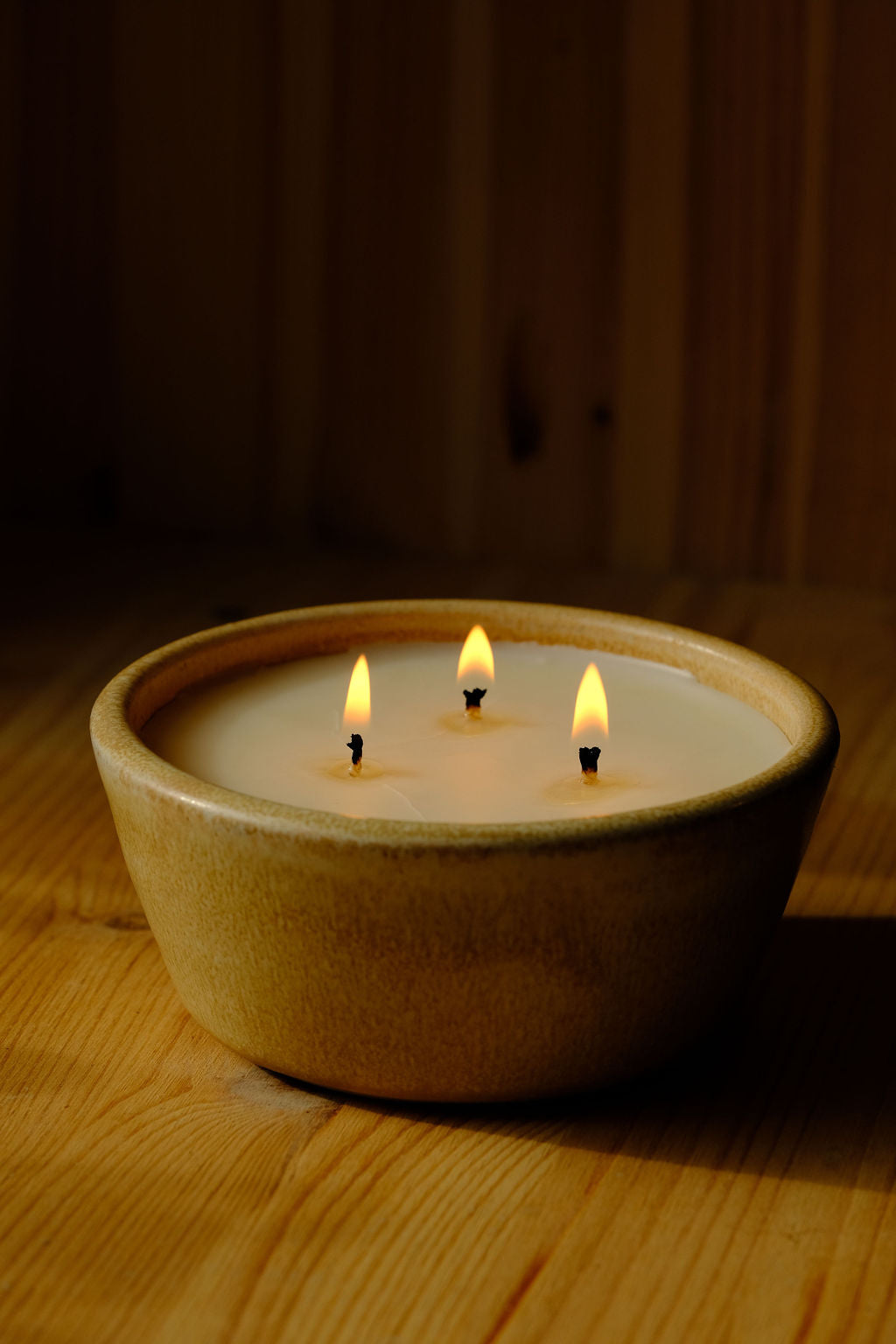 Ylang Ylang Bay Rose 'Three Wick' Candle
