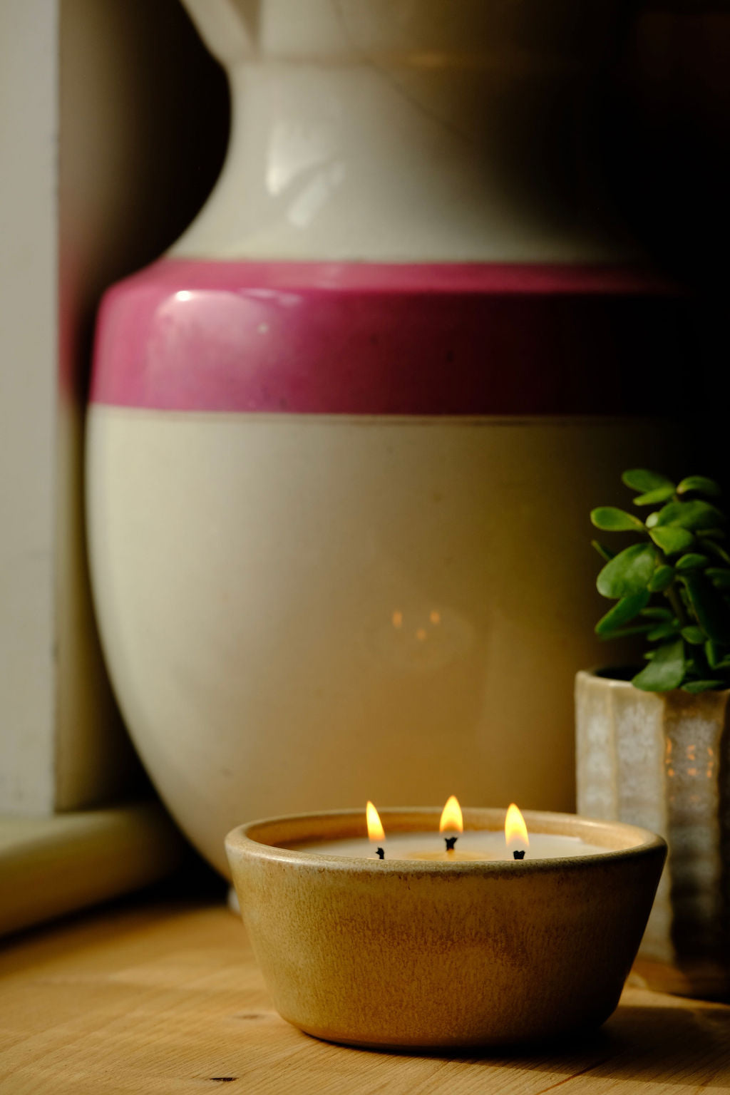 Ylang Ylang Bay Rose 'Three Wick' Candle