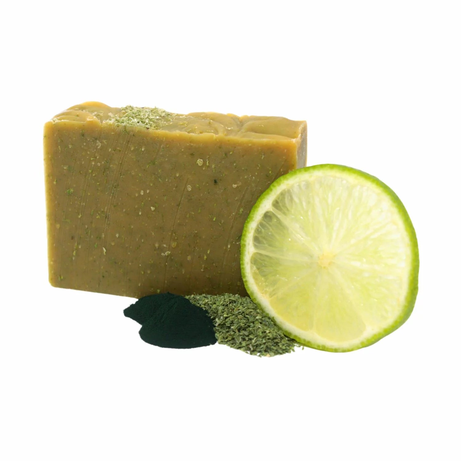 Lime & Spirulina Natural Soap
