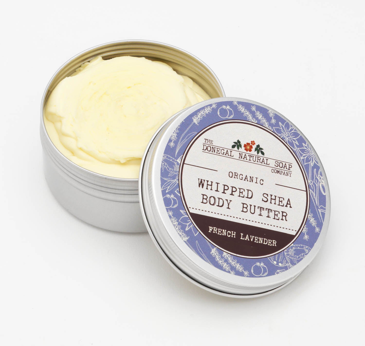 French Lavender Organic Whipped Shea Body Butter - 120g
