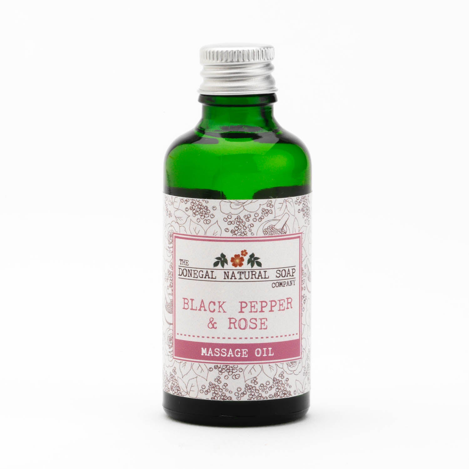 Black Pepper & Rose Massage Oil