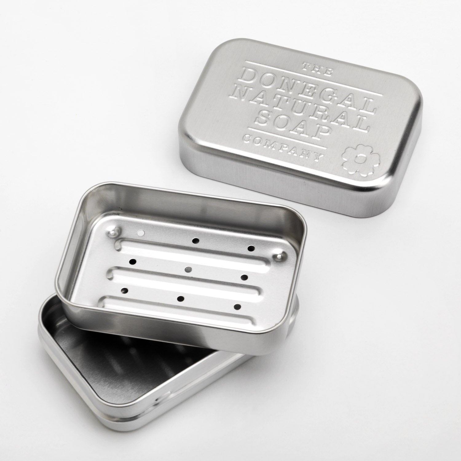Travel Kit: 3-Piece Tin with Soap & Shampoo Bar (40g)