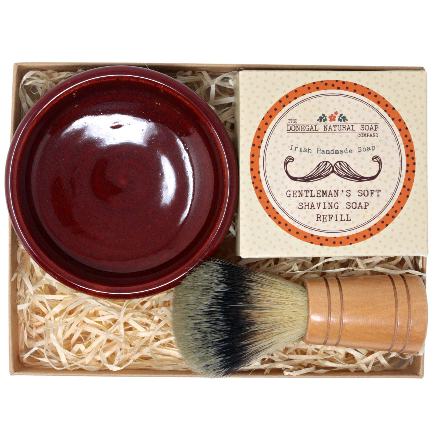 Moville Pottery Shaving Set