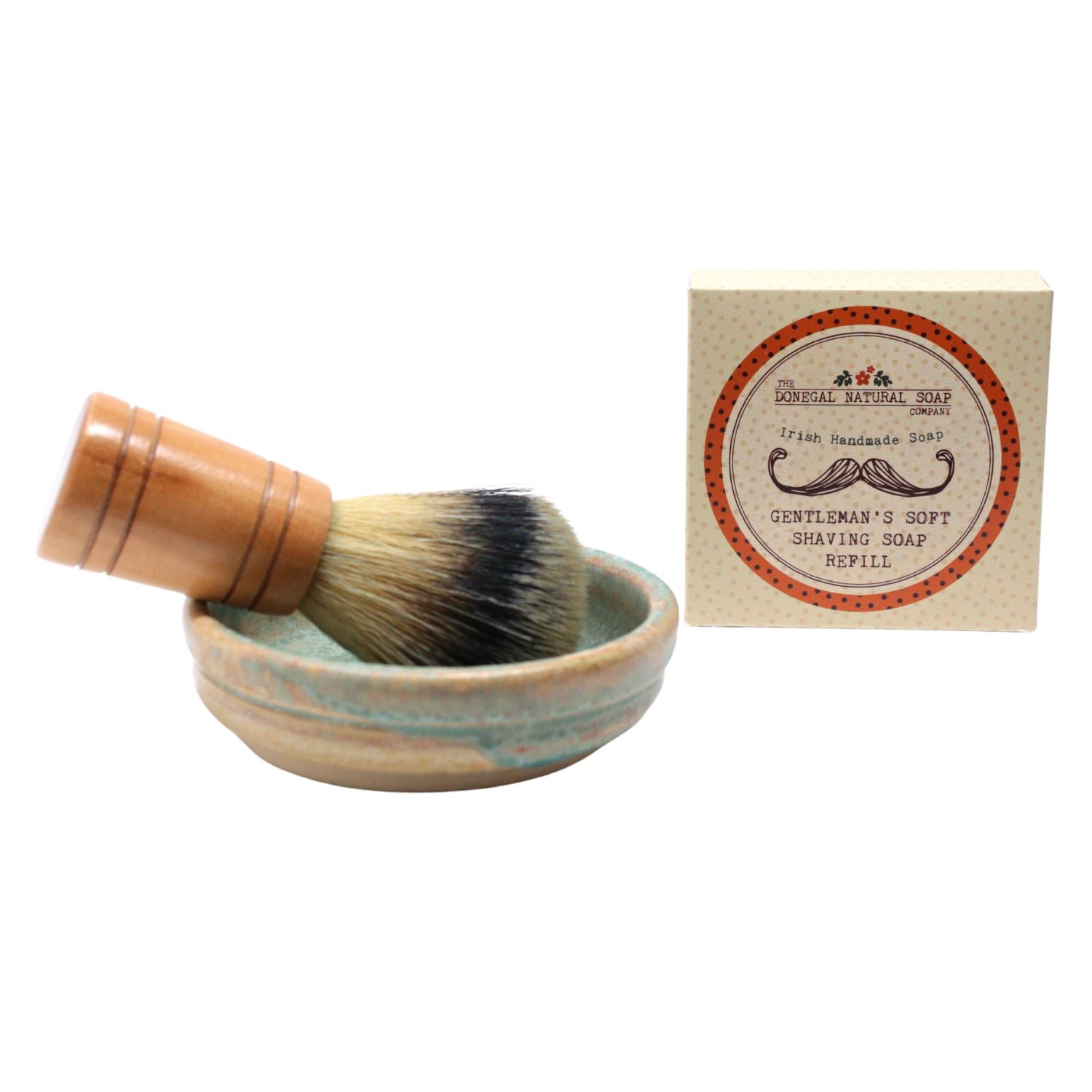 Moville Pottery Shaving Set