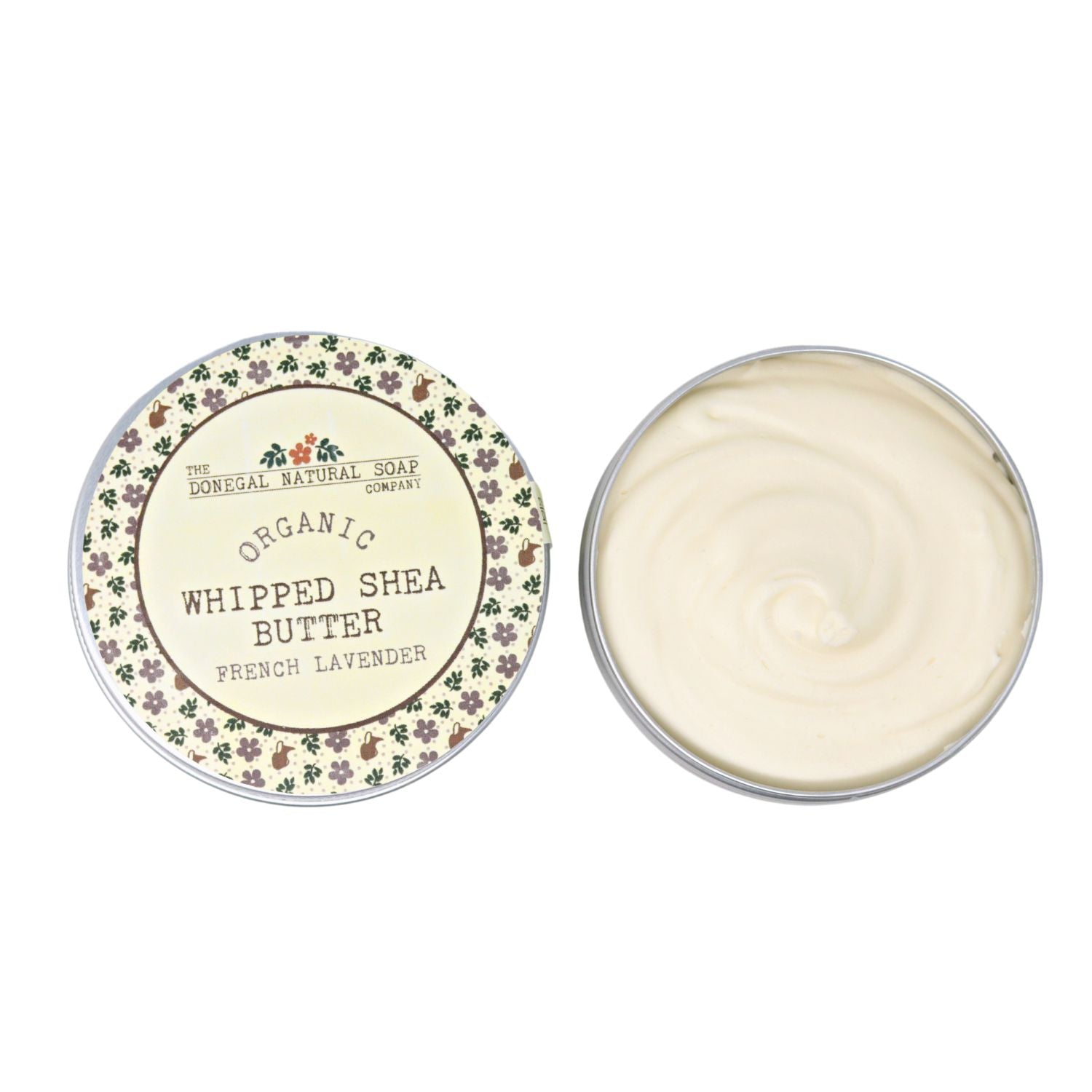 French Lavender Organic Whipped Shea Body Butter - 120g