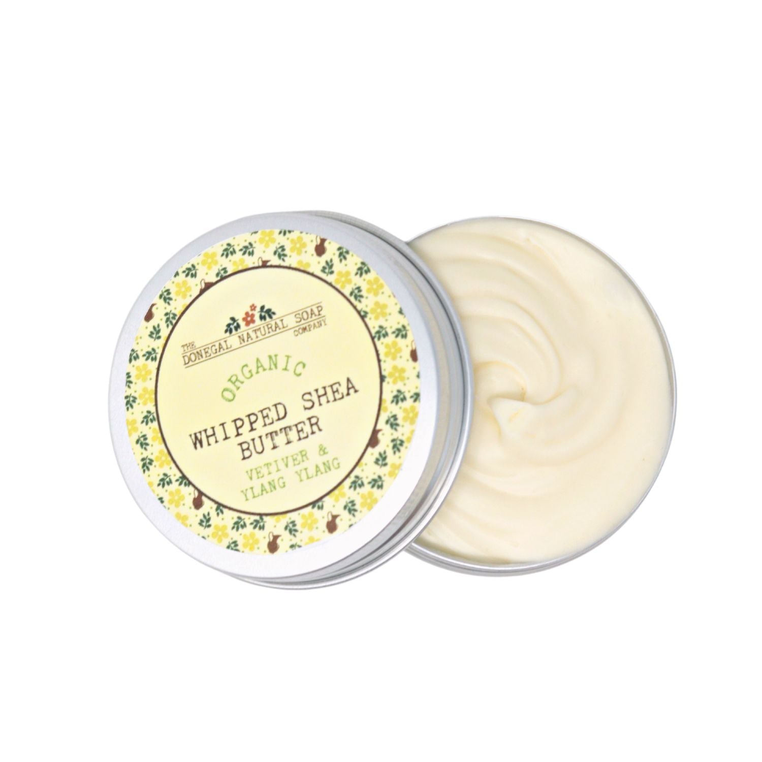 Vetiver & Ylang Ylang Organic Whipped Shea Body Butter - 120g