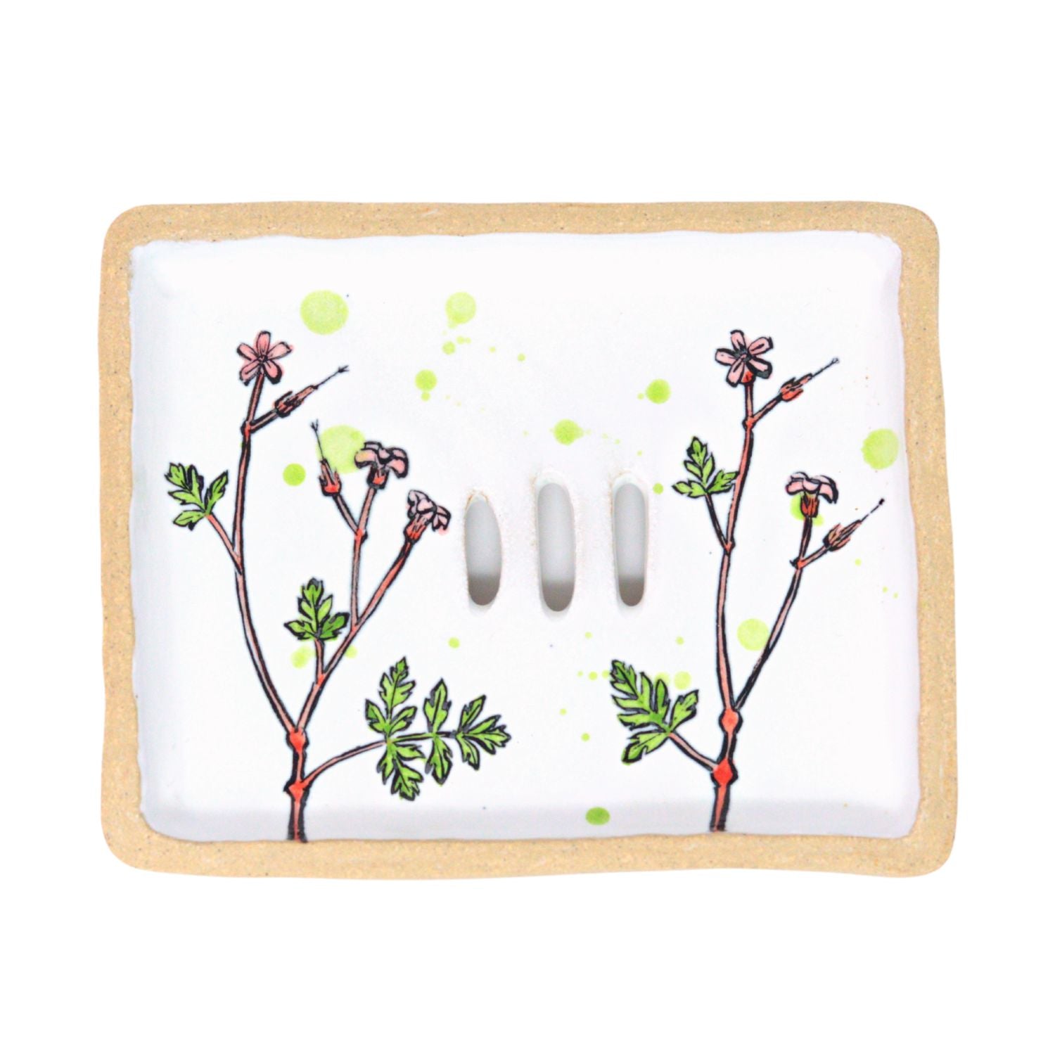 Herb Robert Soap Dish