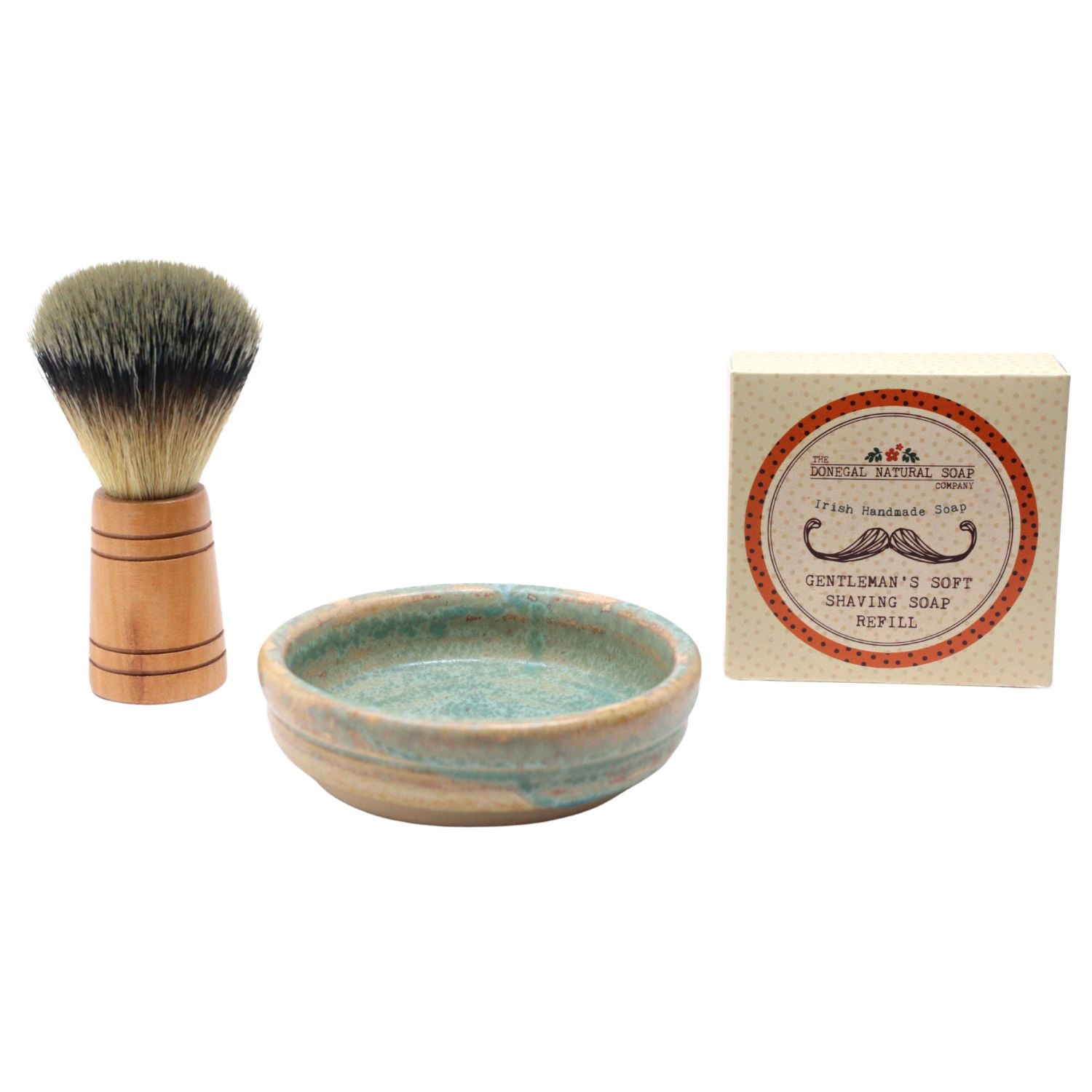 Moville Pottery Shaving Set