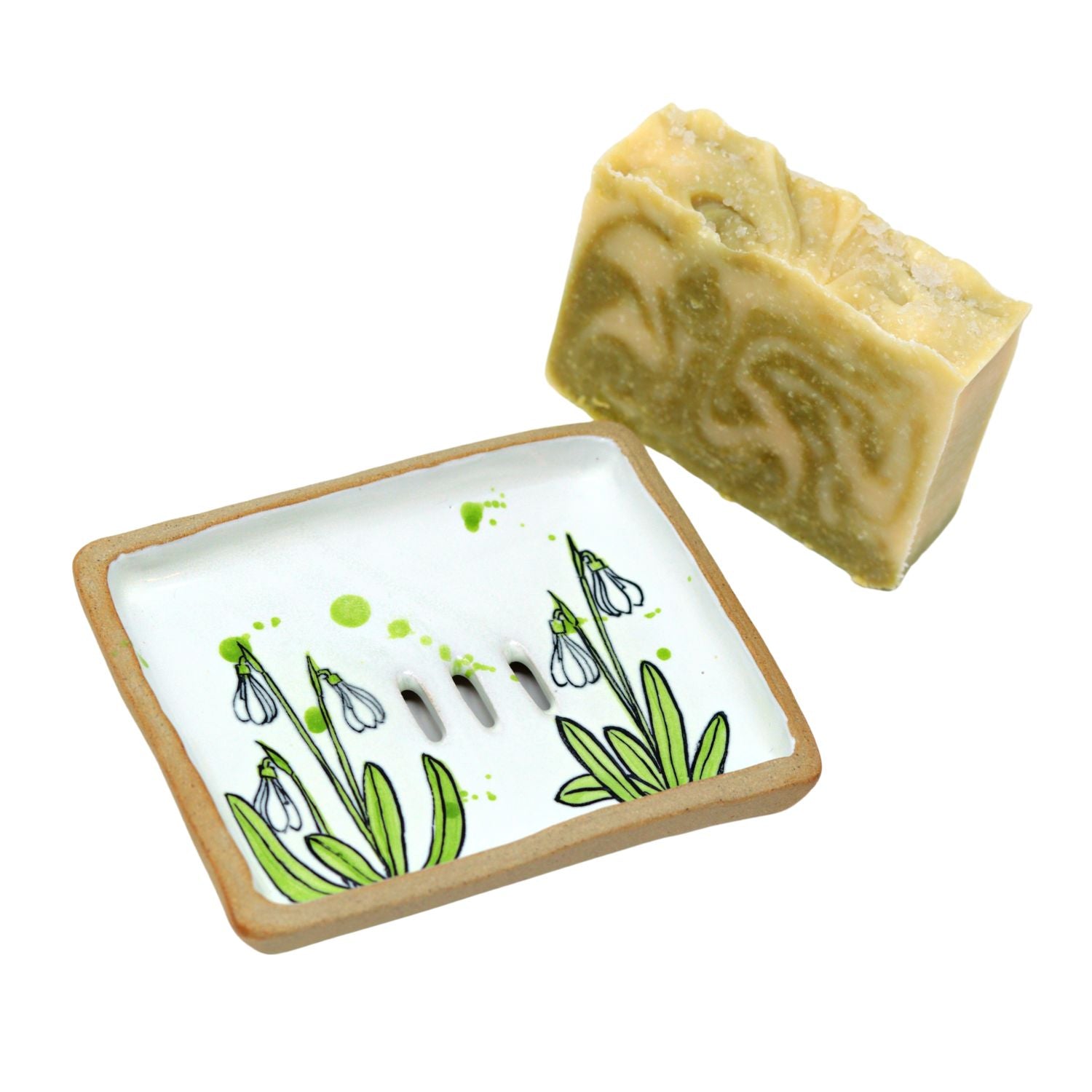 Snowdrop Soap Dish