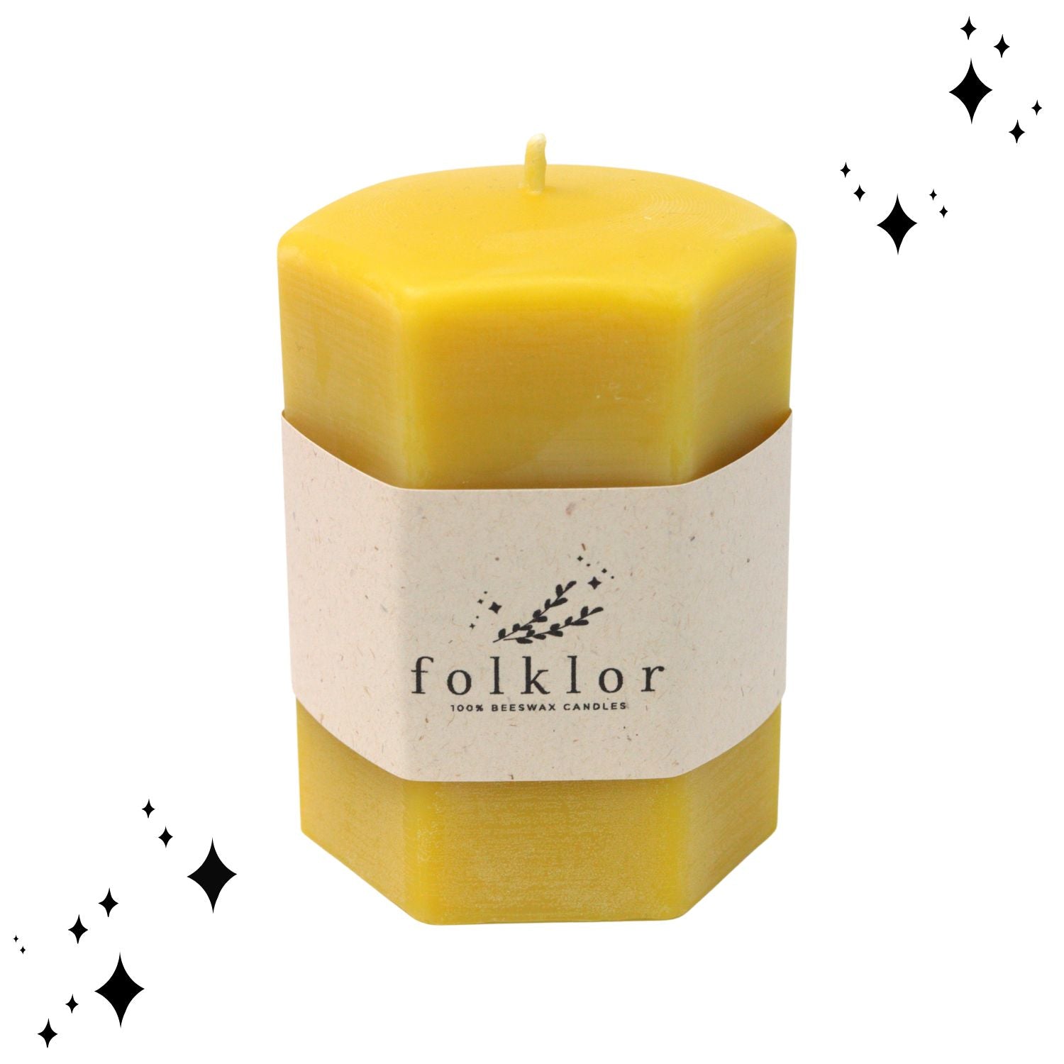Little Hexagon Candle - Folklor.ie
