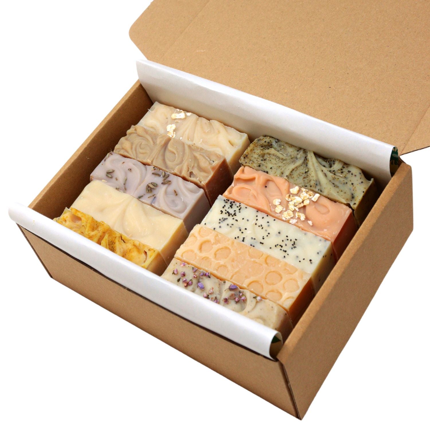 10 x Zero Waste Natural Soap Bundle with FREE Soap Pouch