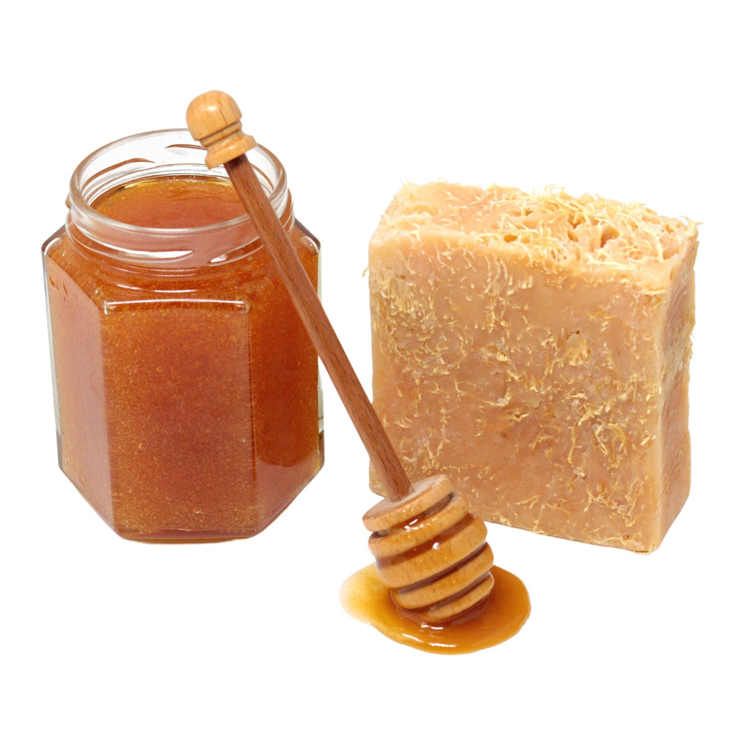 Donegal Heather Honey Loofah Natural Soap