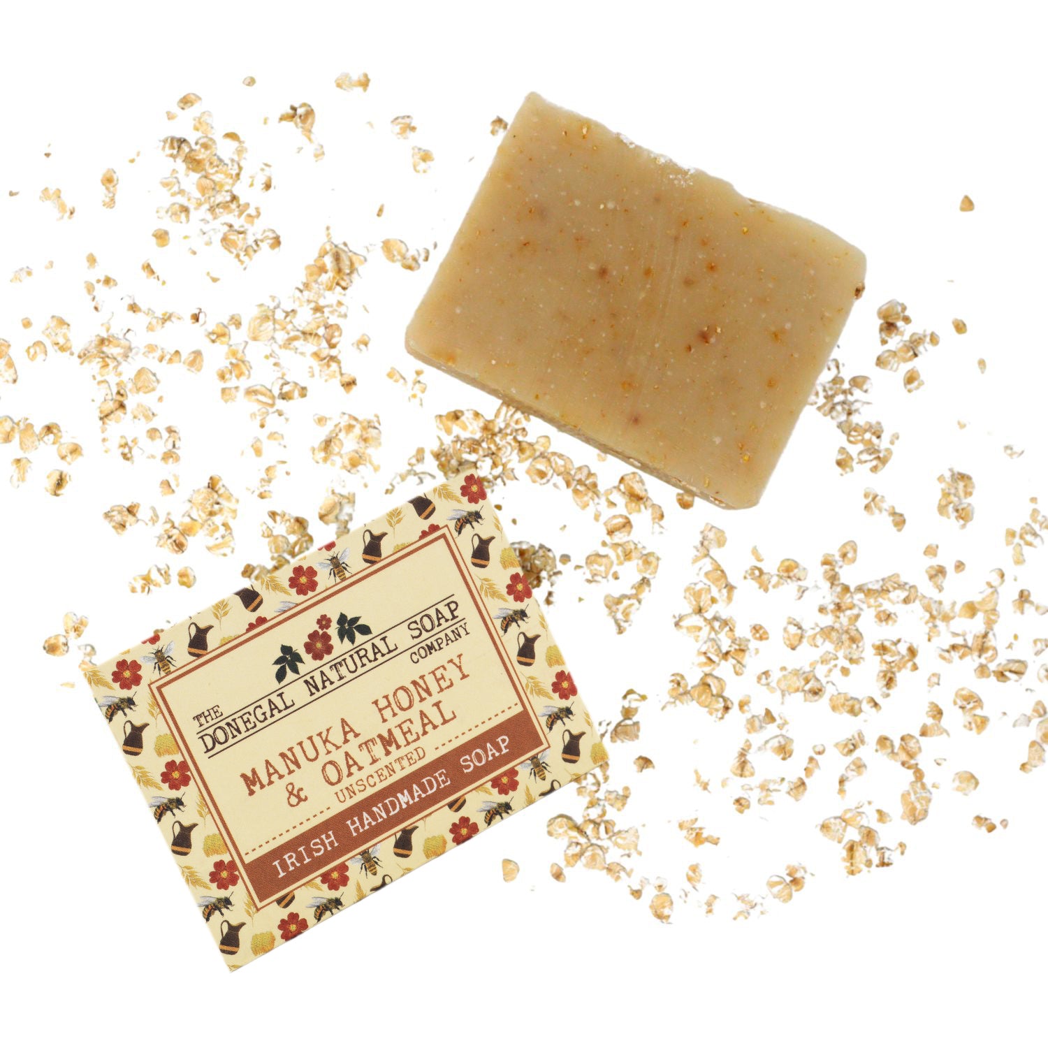 Manuka Honey and Oatmeal Natural Soap