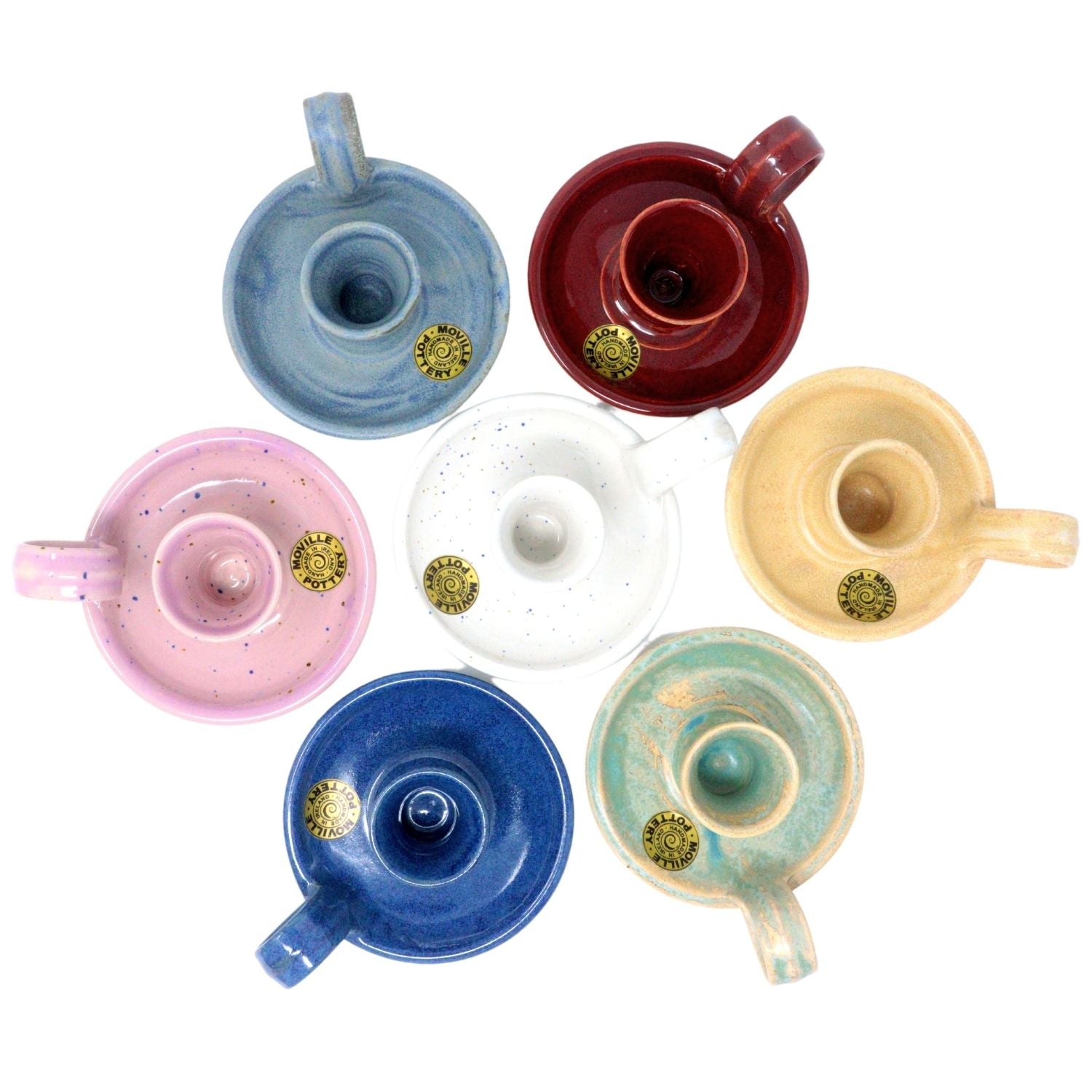 Moville Pottery 'Wee Willie Winkie' Candle-Holder