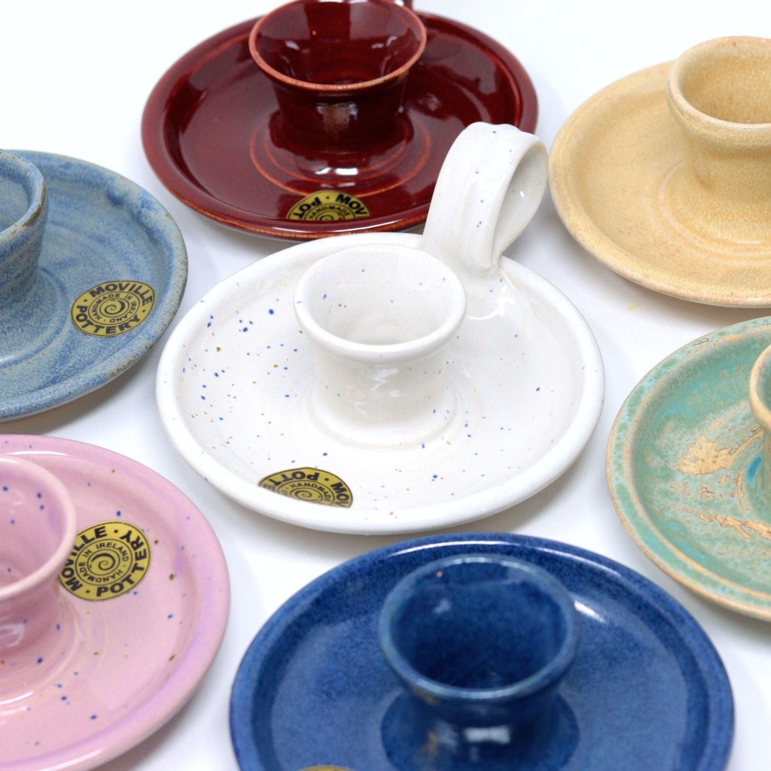 Moville Pottery 'Wee Willie Winkie' Candle-Holder