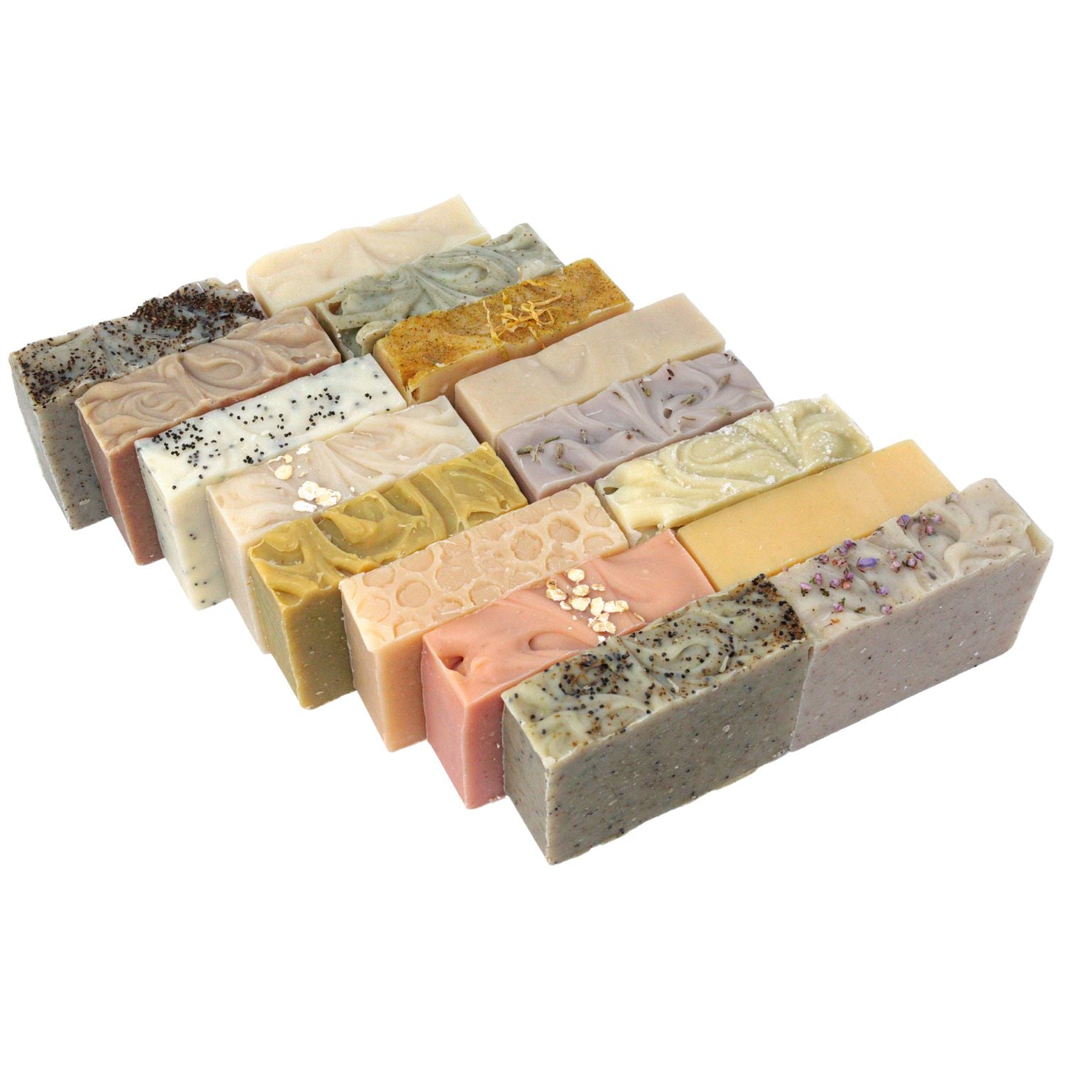 10 x Zero Waste Natural Soap Bundle with FREE Soap Pouch