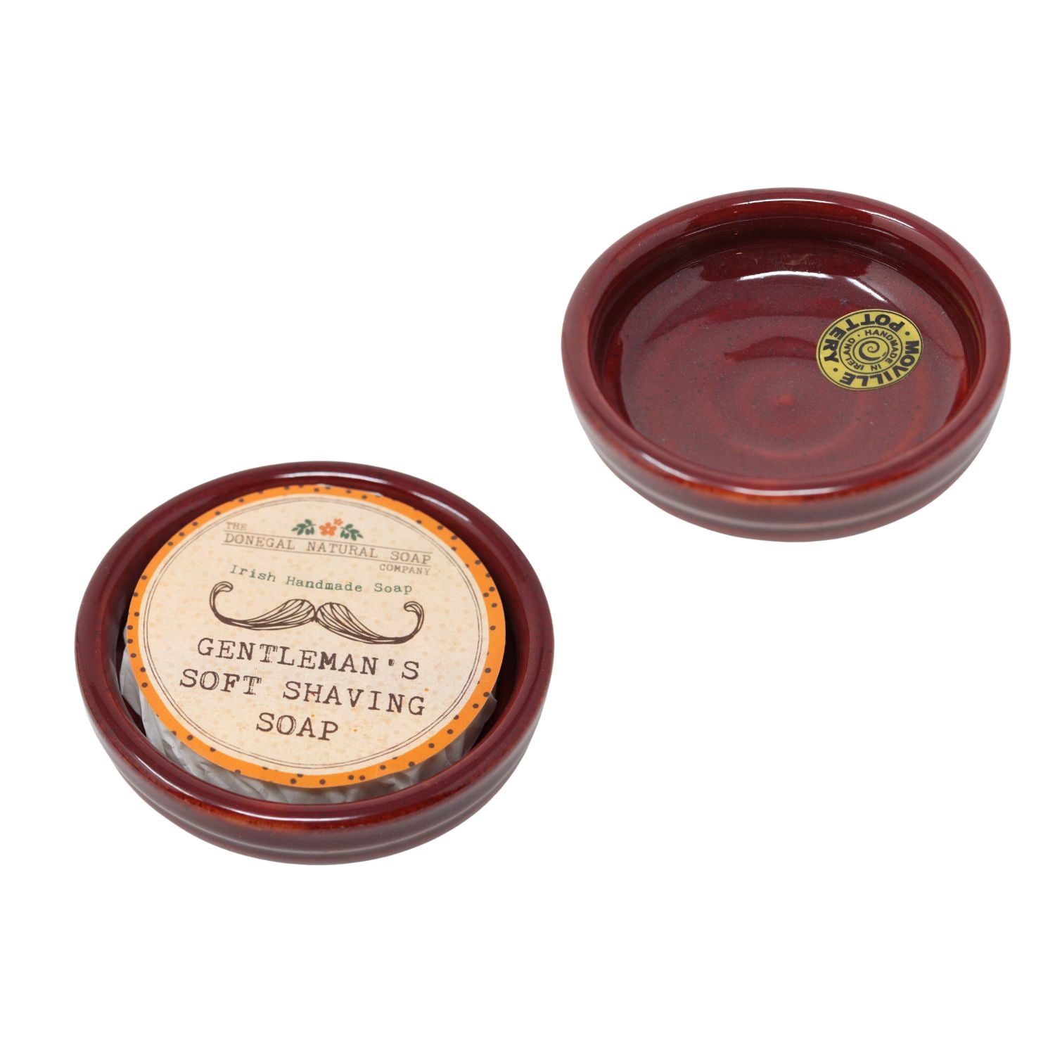 Moville Pottery Shaving Set