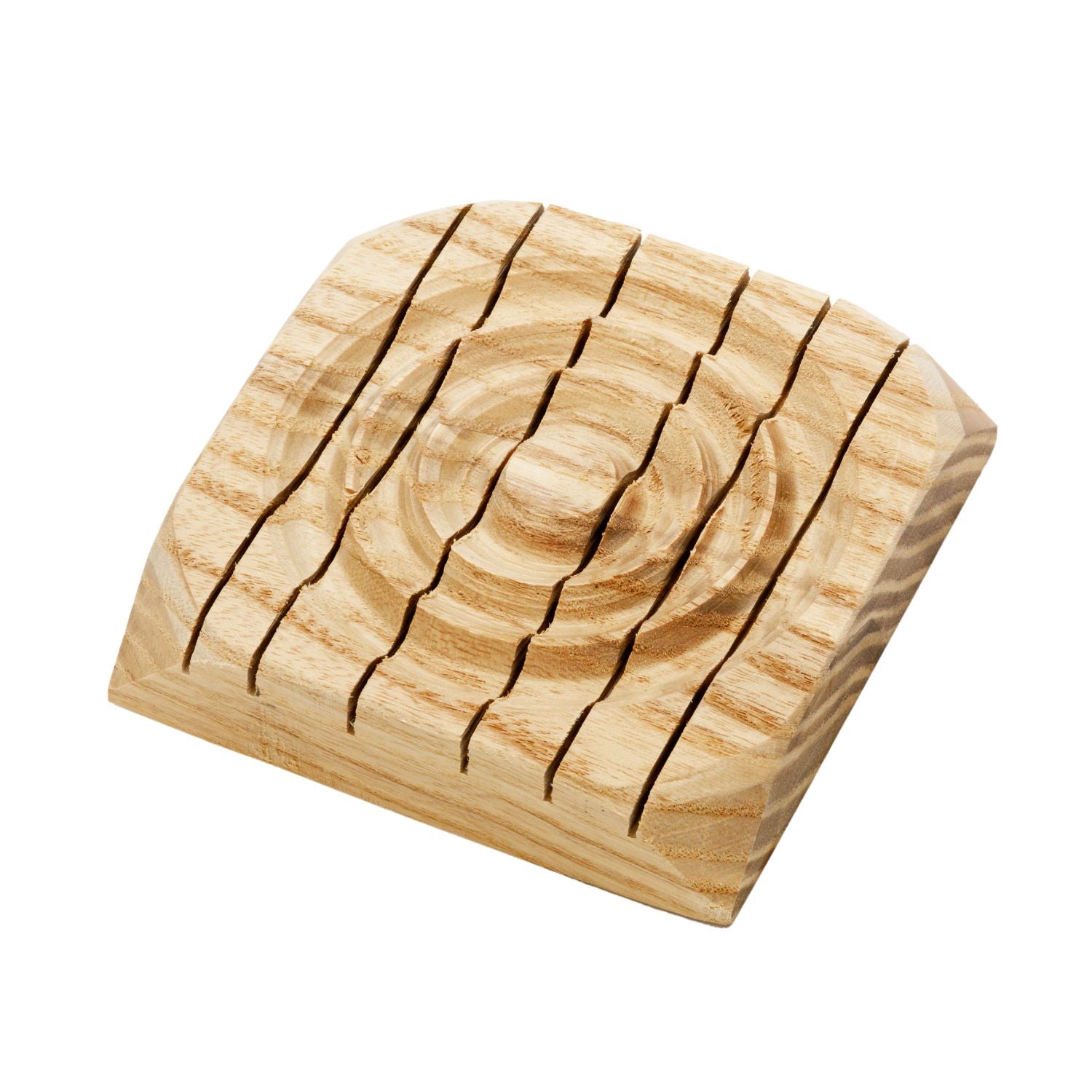 Locally Handmade Ash Spiral Soap Dish
