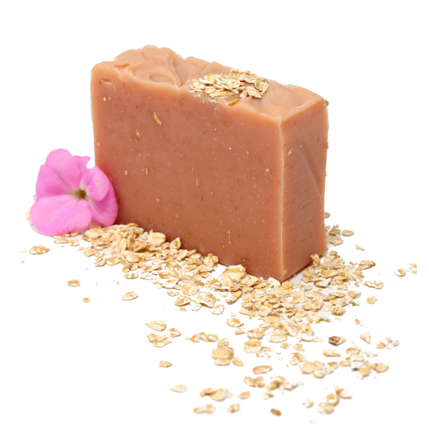 Rose Geranium and Irish Oat Natural Soap