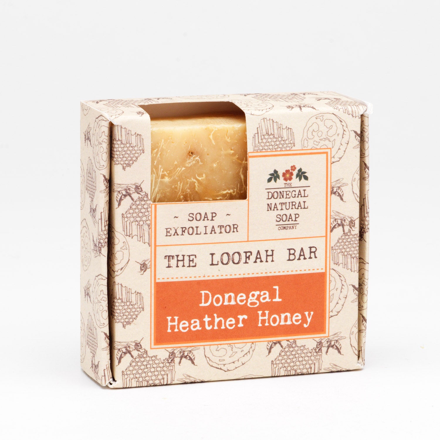 Donegal Heather Honey Loofah Natural Soap