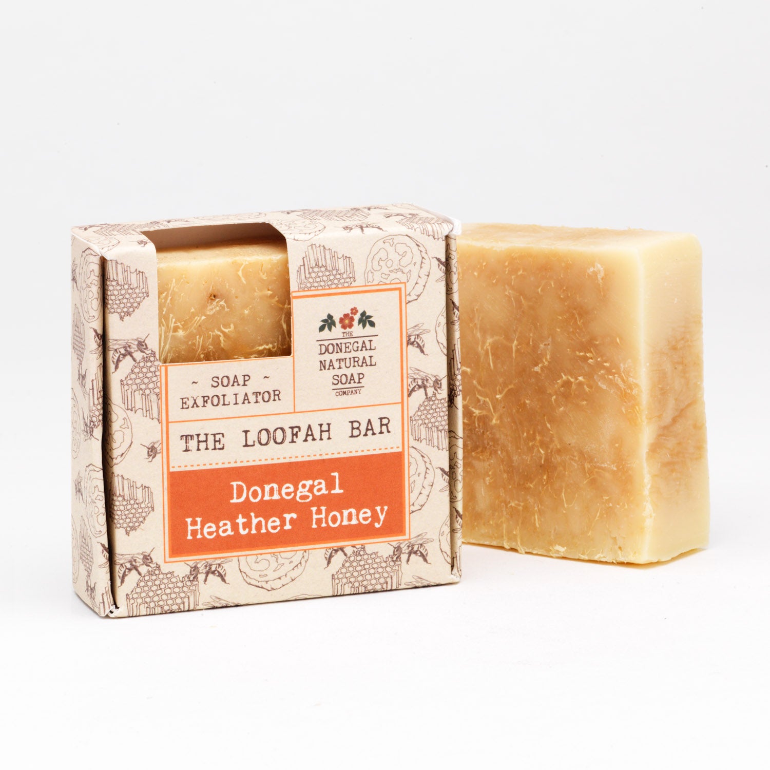 Donegal Heather Honey Loofah Natural Soap