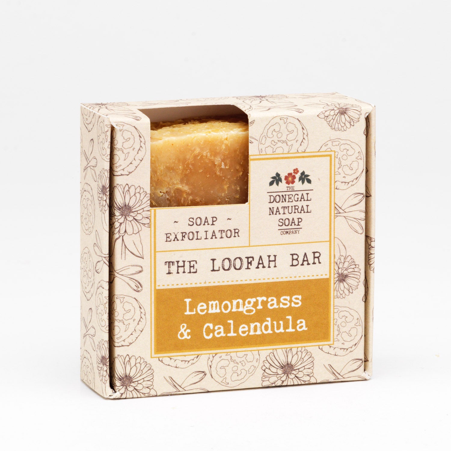Lemongrass & Calendula Loofah Natural Soap