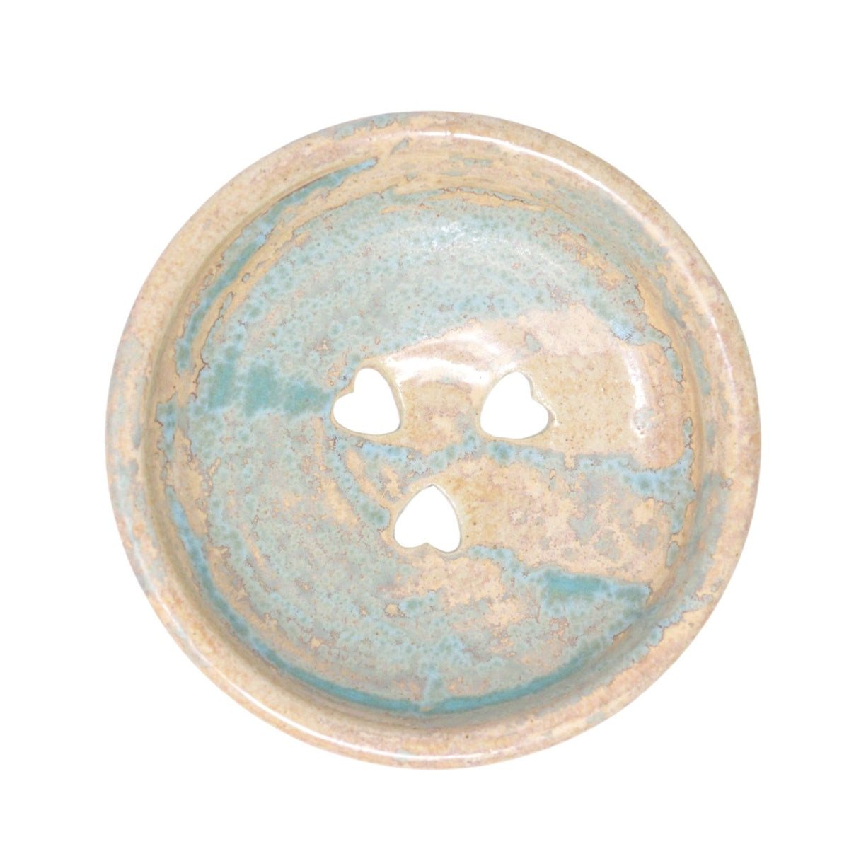 Moville Pottery Soap Dish | Oak Moss Green