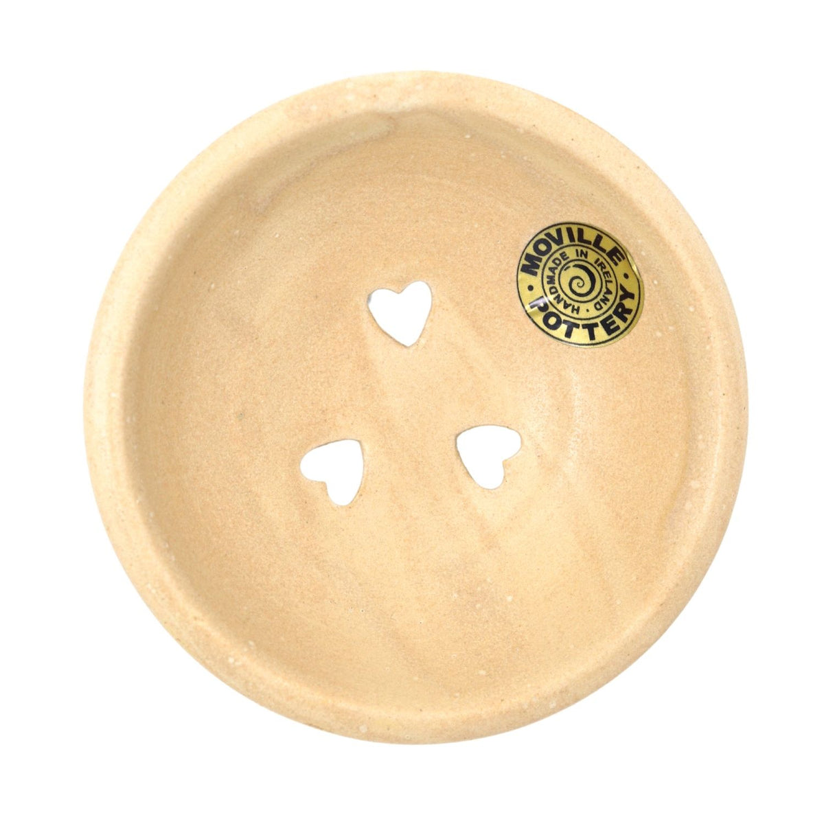 Moville Pottery Soap Dish | Sandstone