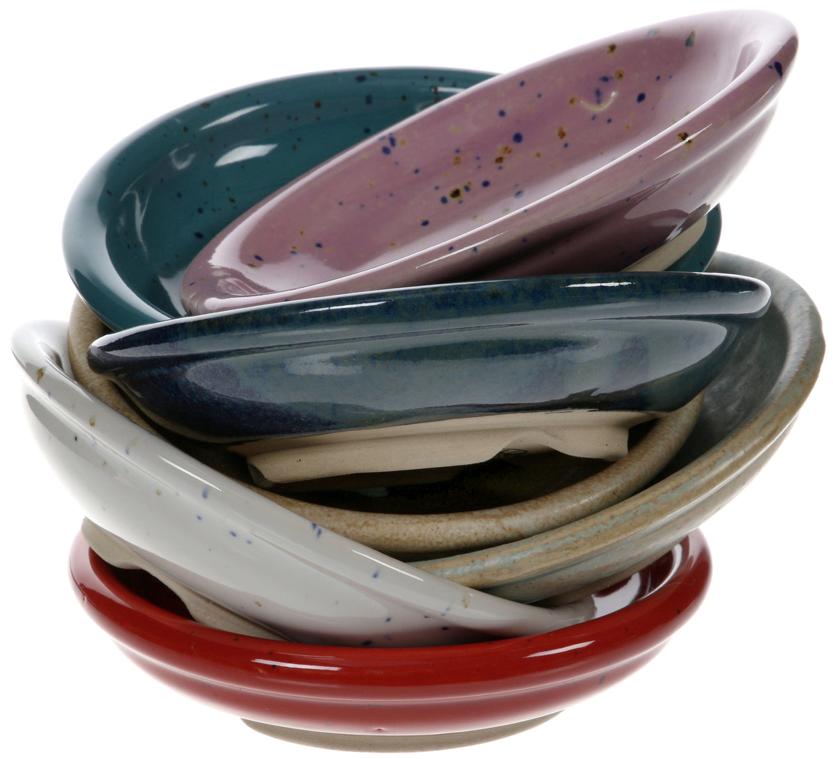 Moville Pottery Soap Dish | Ink Blue