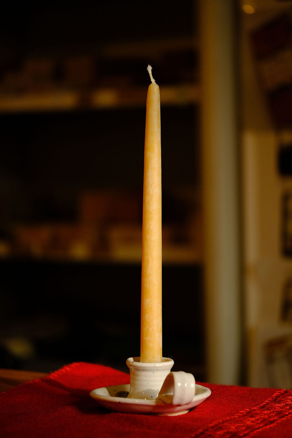 100% Beeswax Dinner Candles