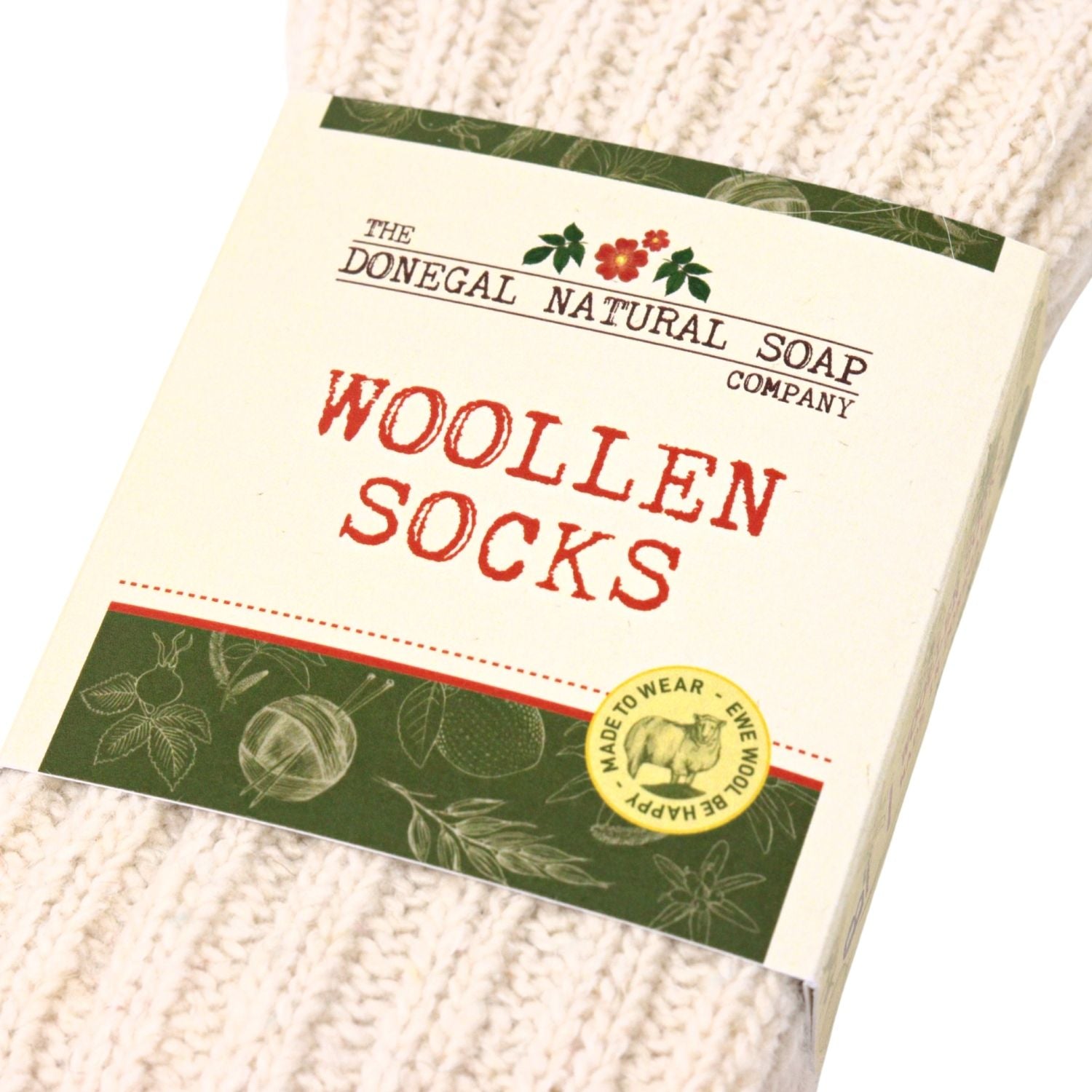 Donegal Socks | Bog Cotton