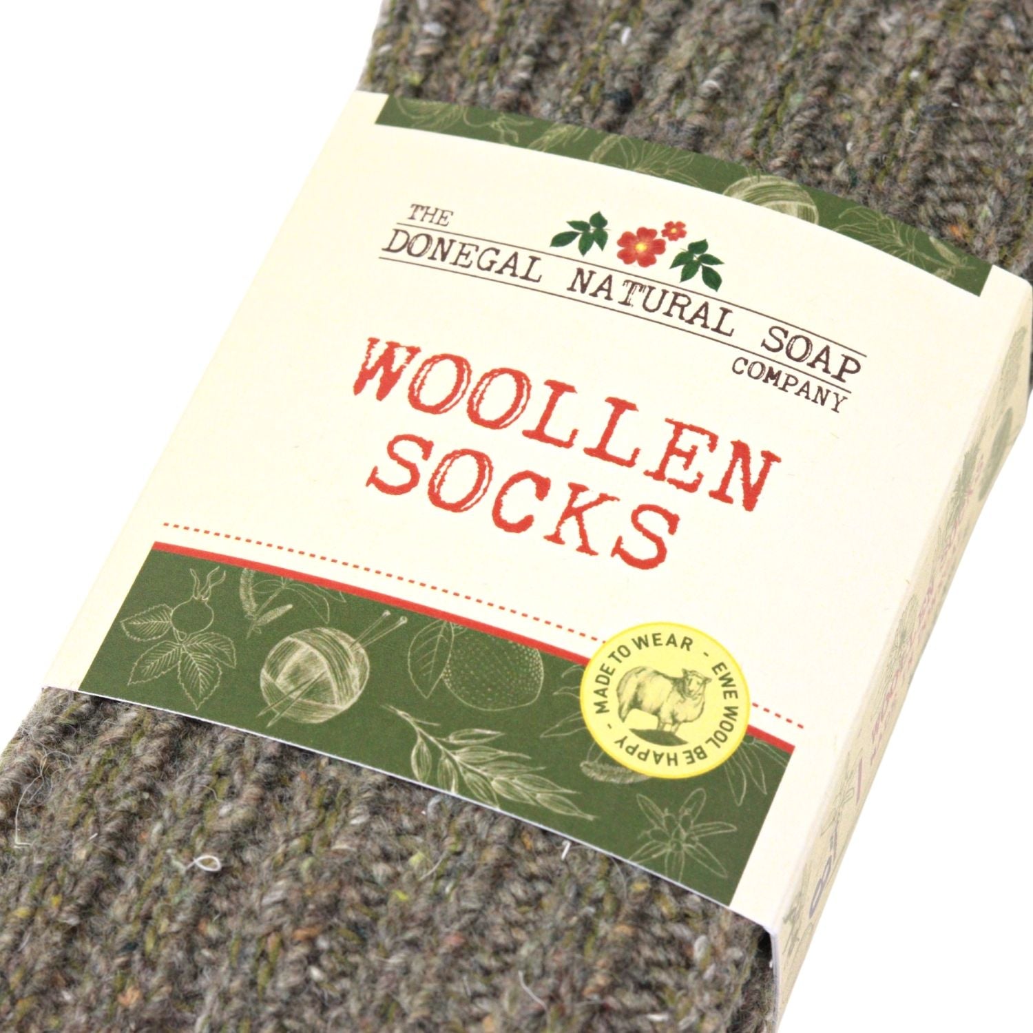 Donegal Socks | Field Mushroom