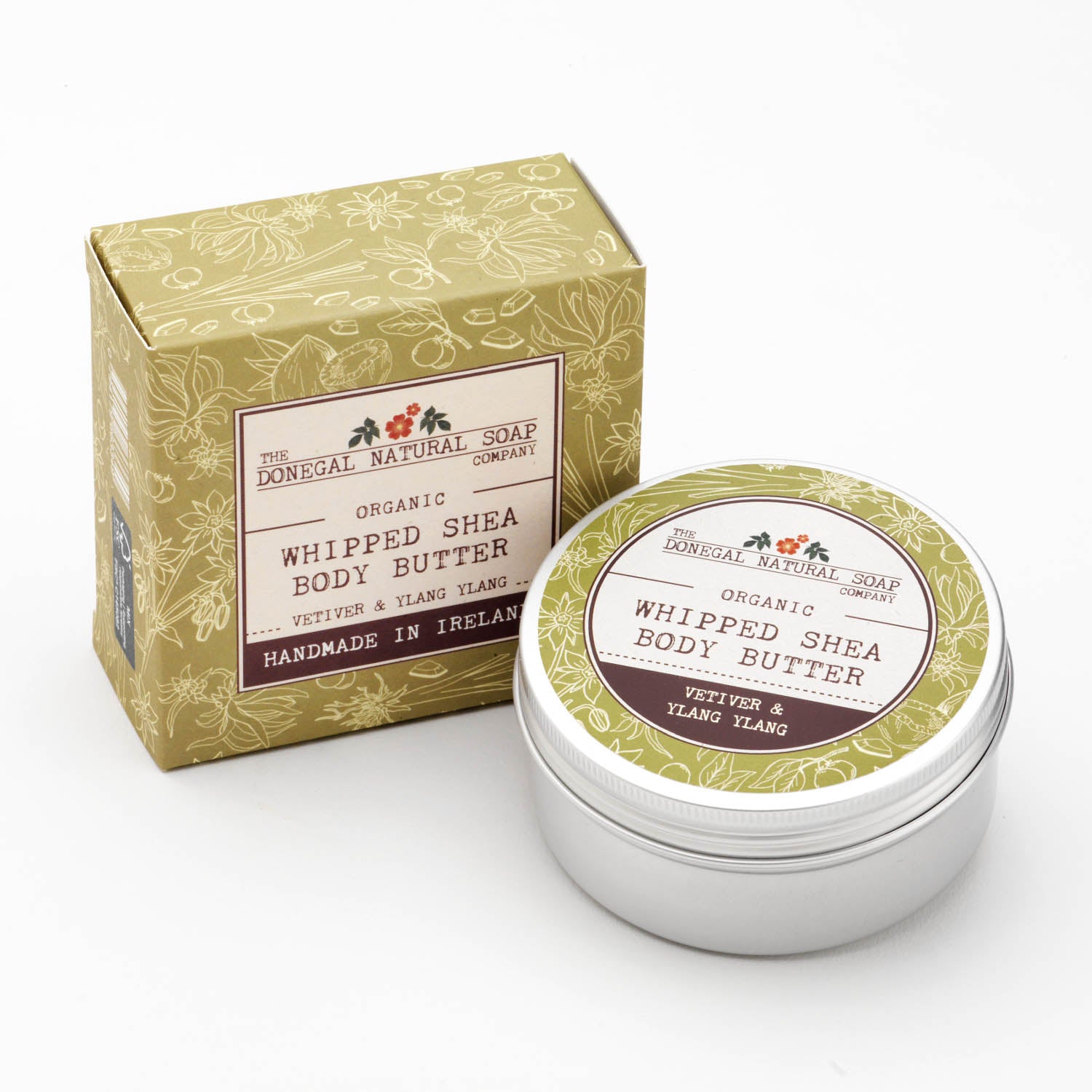 Vetiver & Ylang Ylang Organic Whipped Shea Body Butter - 120g
