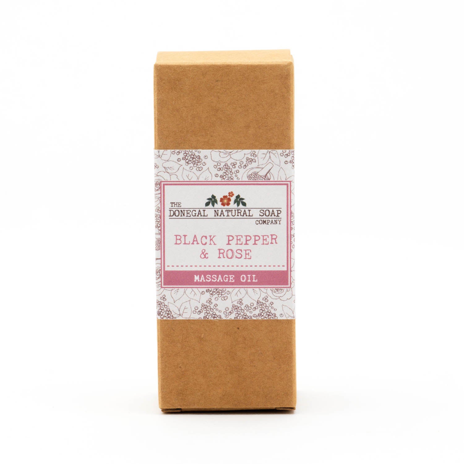 Black Pepper & Rose Massage Oil