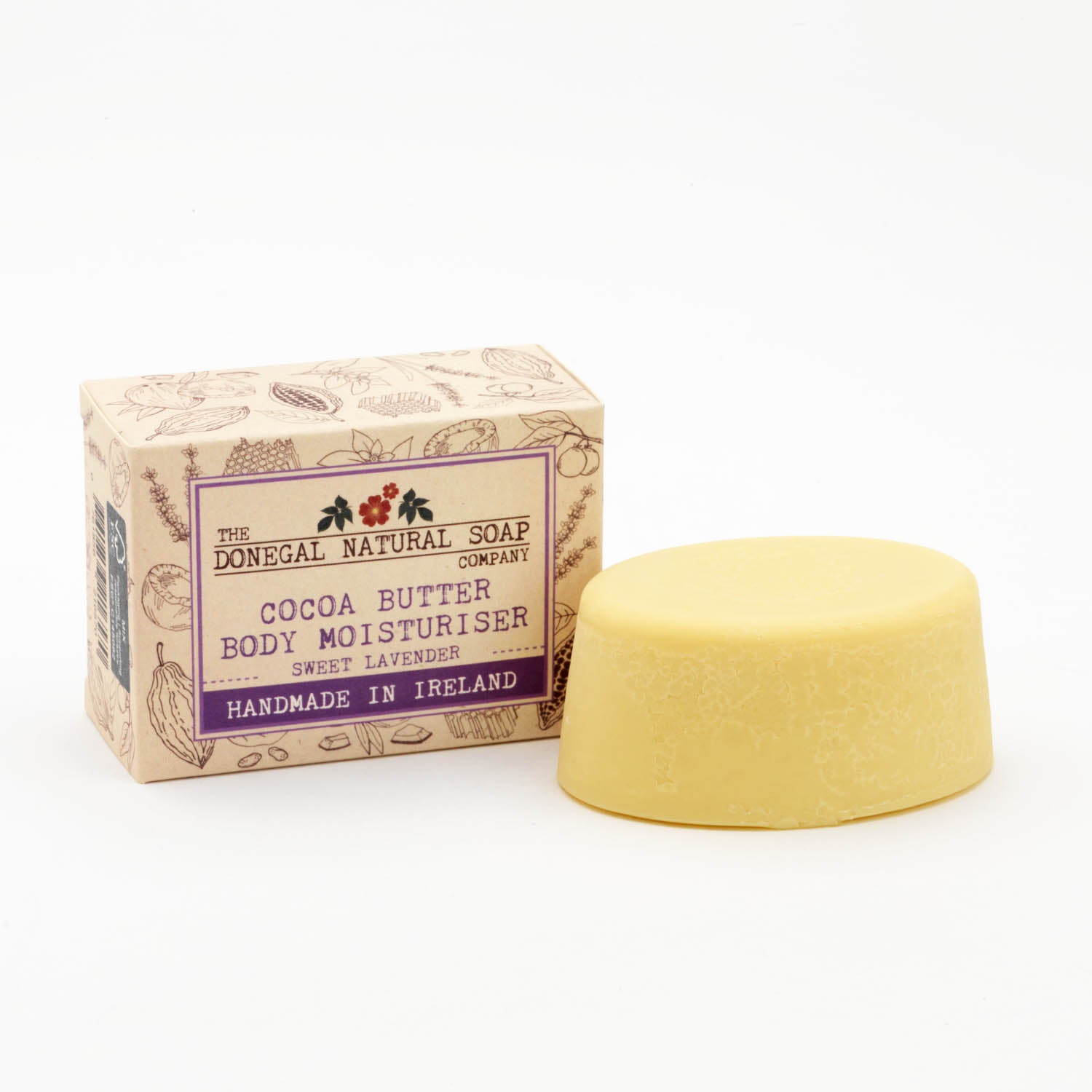 Sweet Lavender Cocoa Butter Body Moisturiser Bar