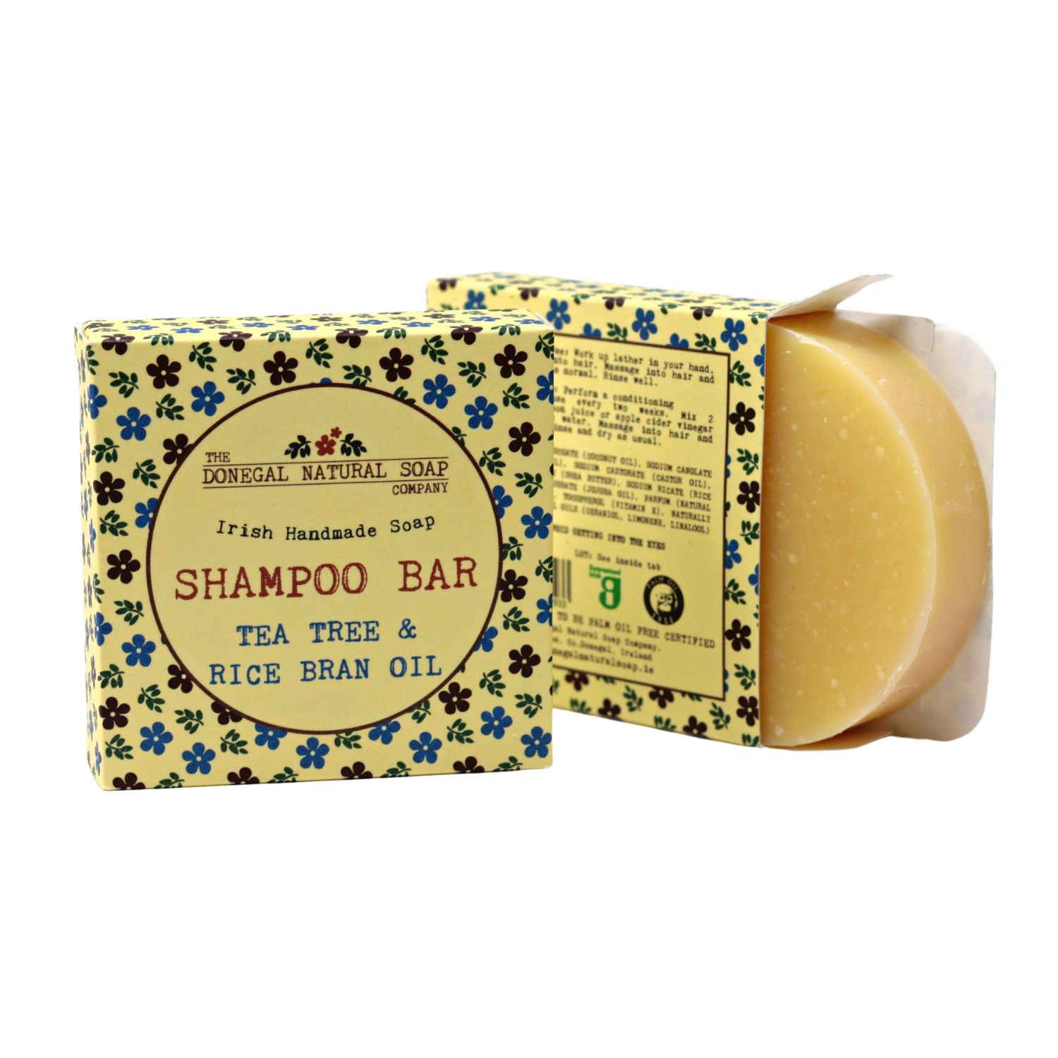 Tea Tree & Rice Bran Shampoo Bar