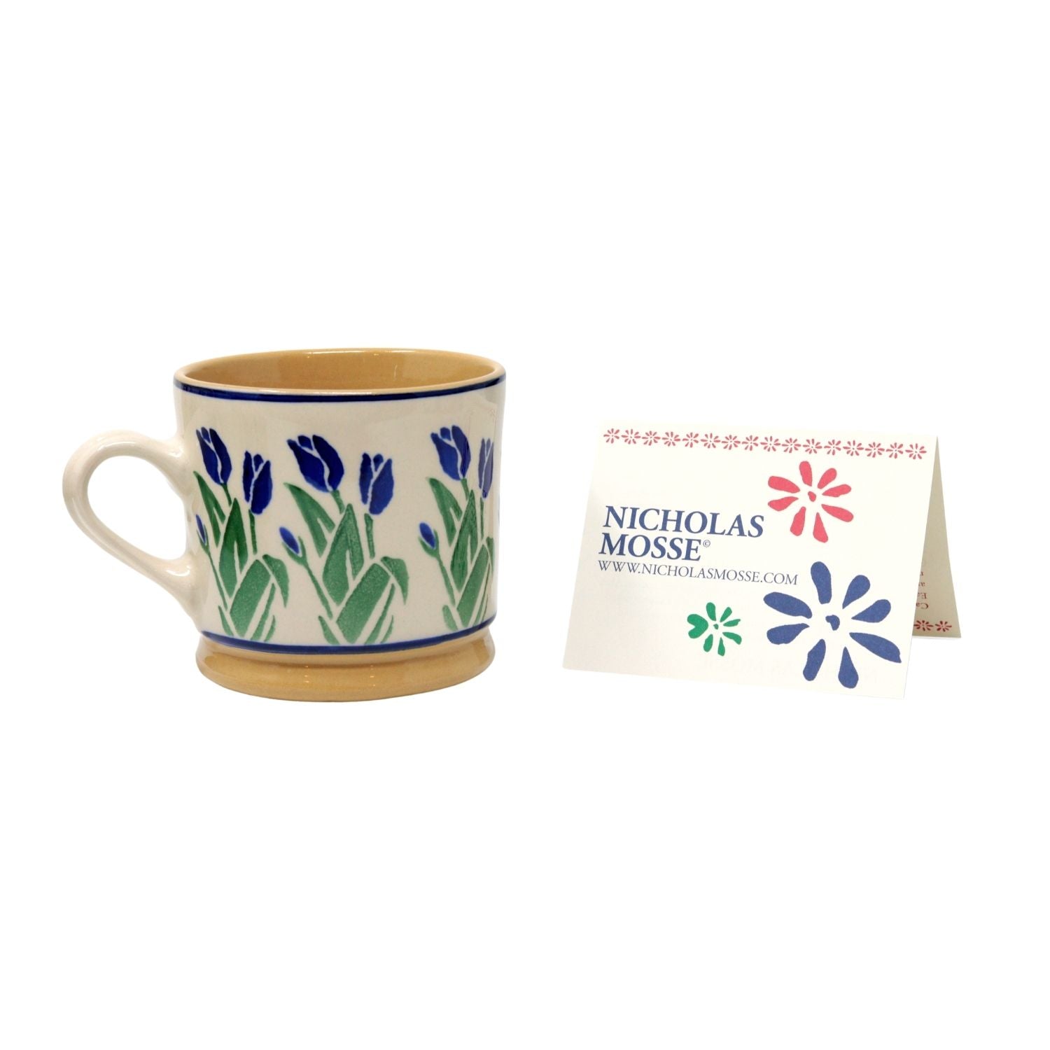 Blue Blooms Mug - Nicholas Mosse- Large