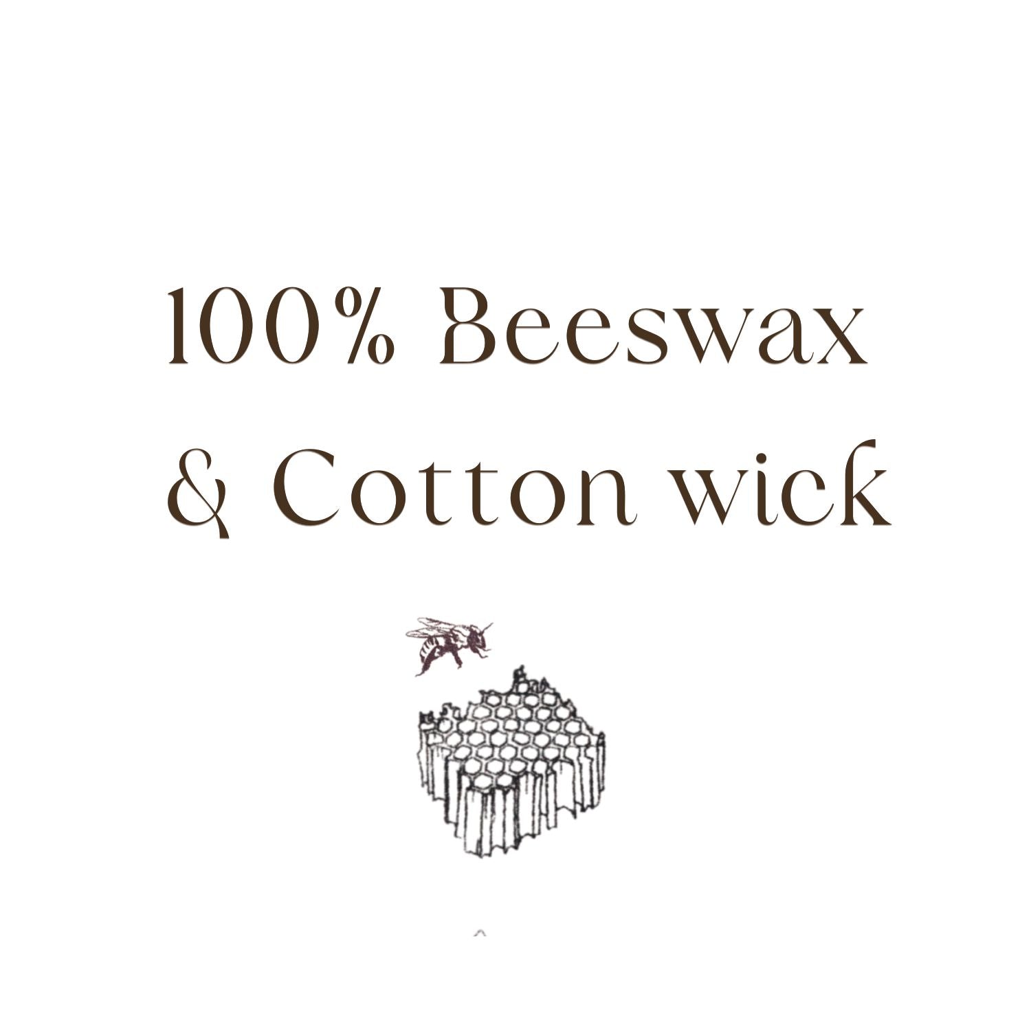 100% Beeswax Dinner Candles