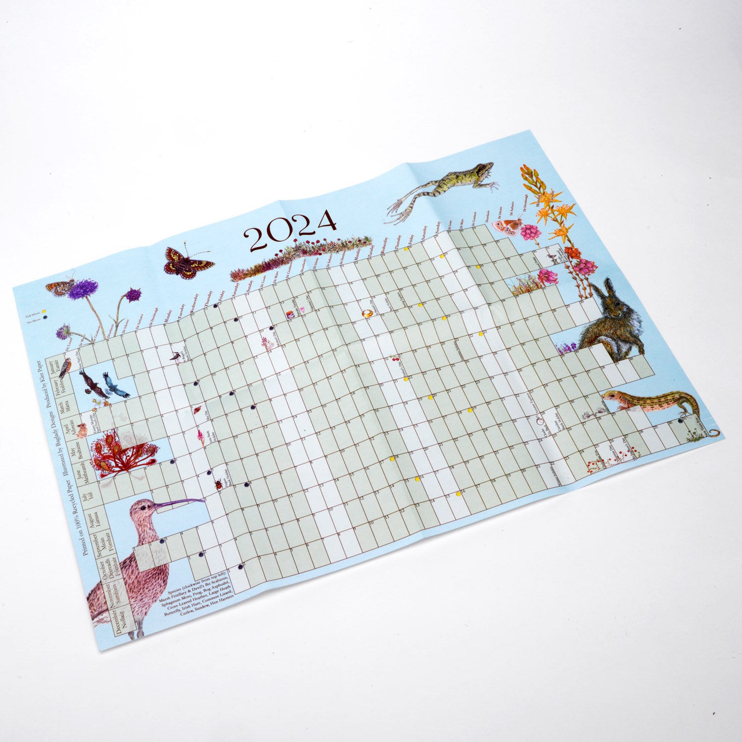 The Gardener's Set - With 2024 Wall Calendar